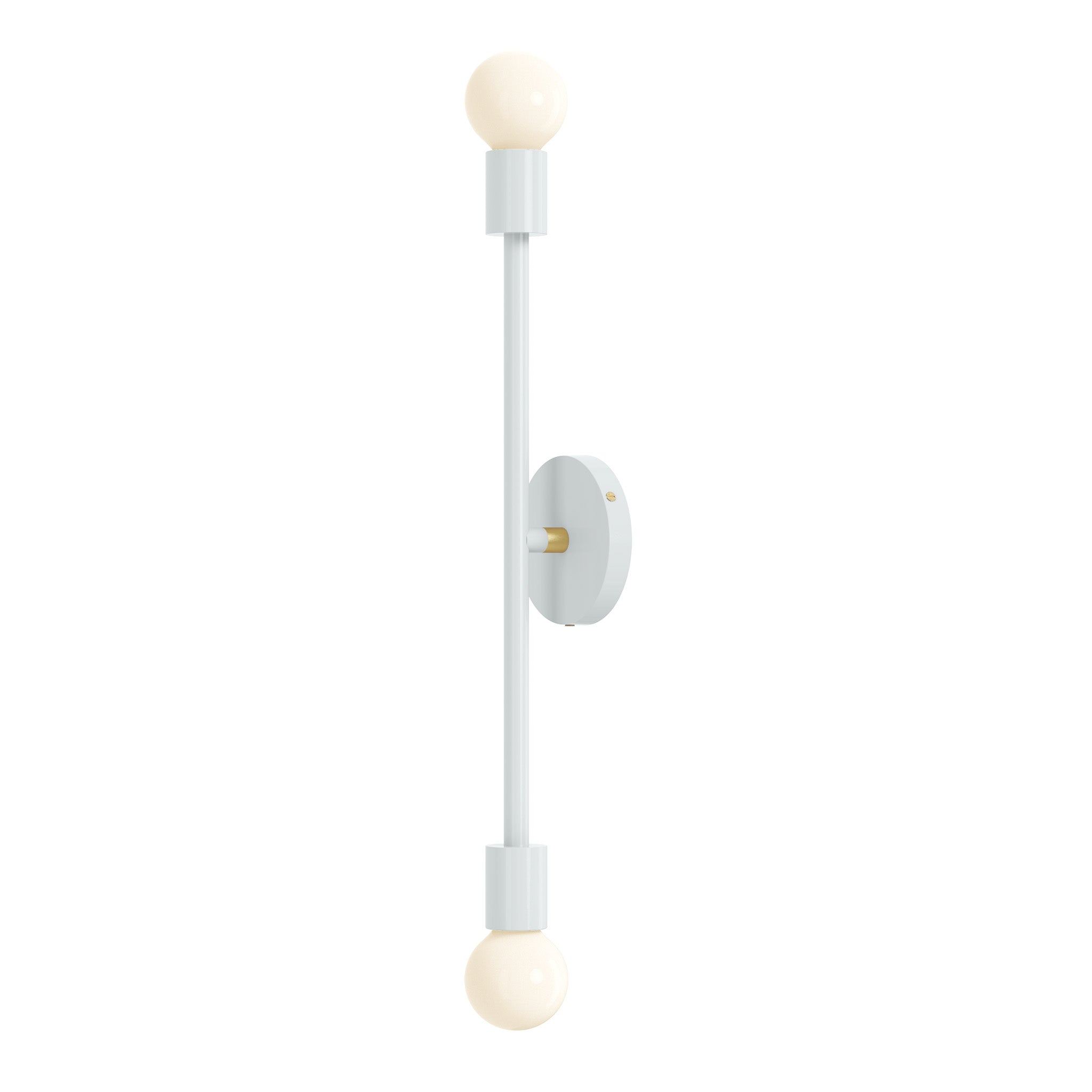brass chalk pilot sconce 23 lighting dutton brown
