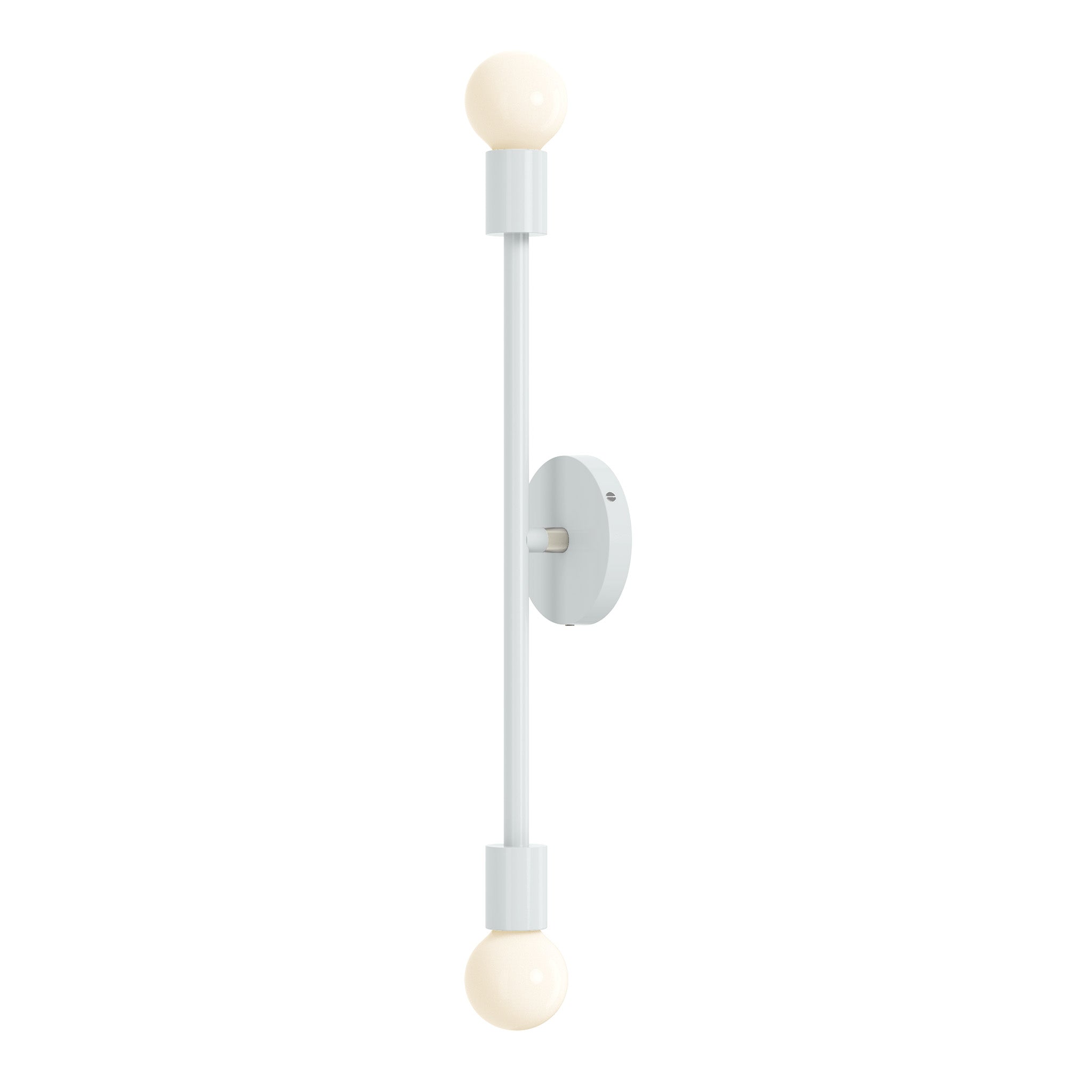 nickel chalk pilot sconce 23 lighting dutton brown