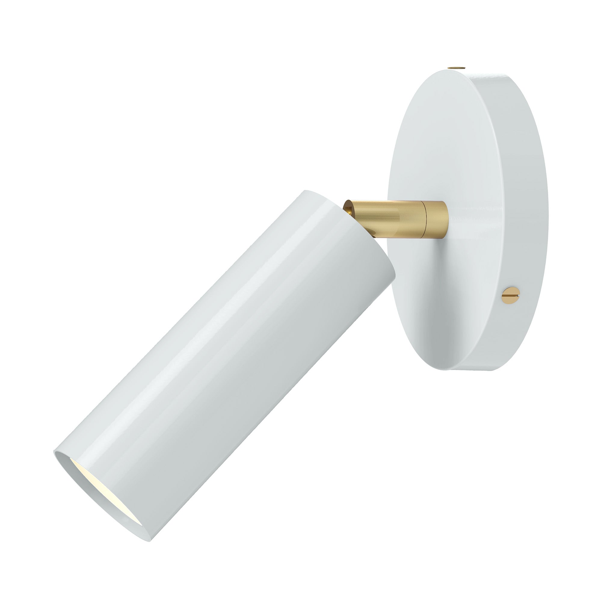 brass chalk color reader sconce - no arm dutton brown lighting