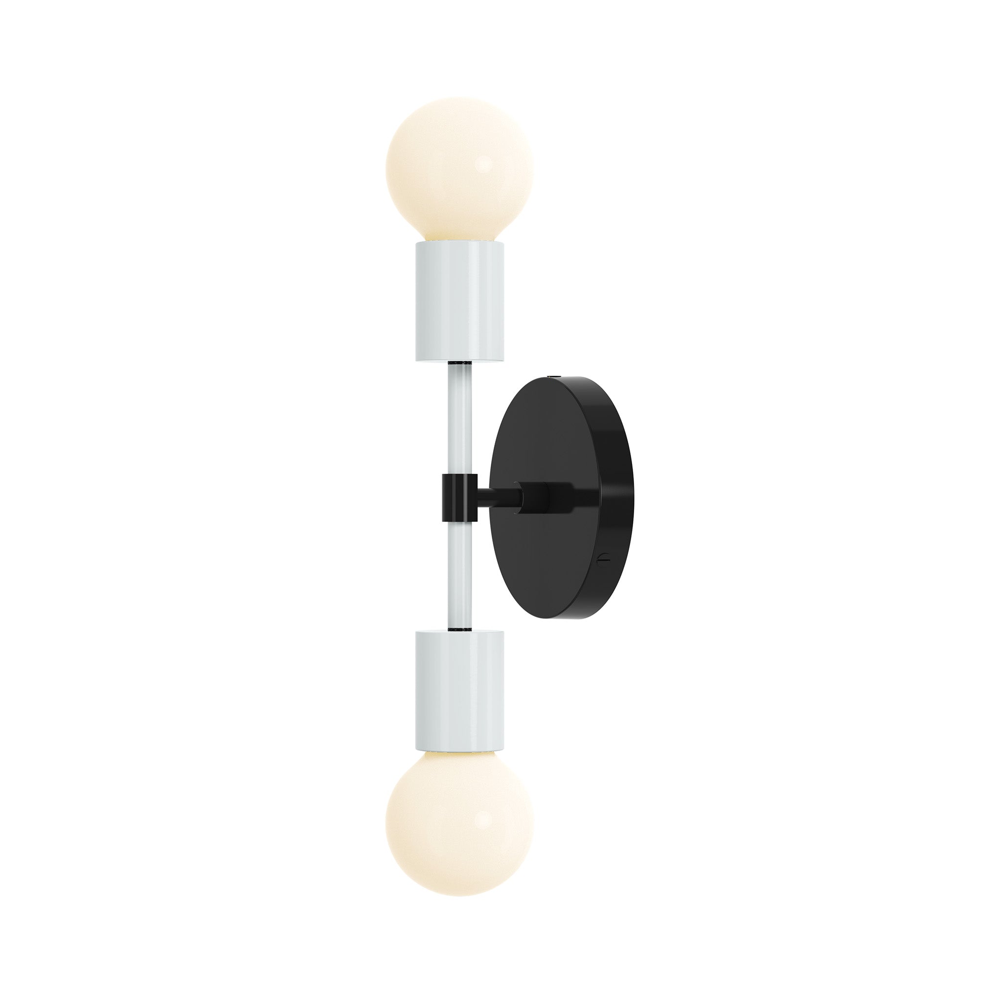 black chalk color scepter sconce 10" dutton brown lighting