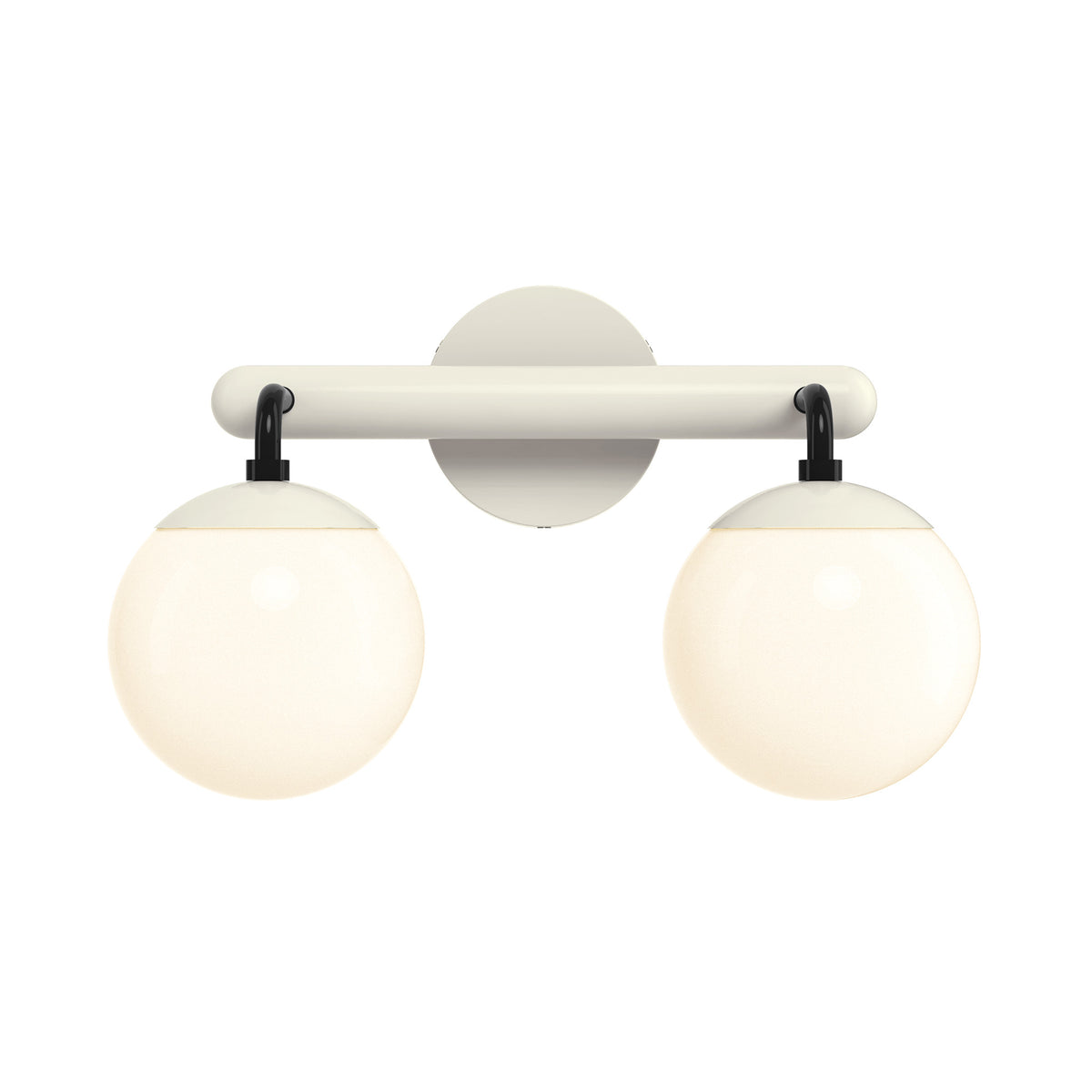 black and bone color Legend 2 sconce Dutton Brown lighting