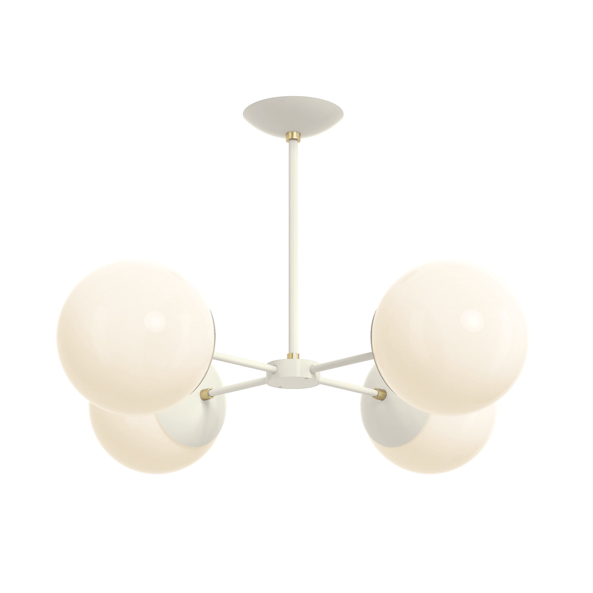 brass bone color big orbi chandelier dutton brown lighting