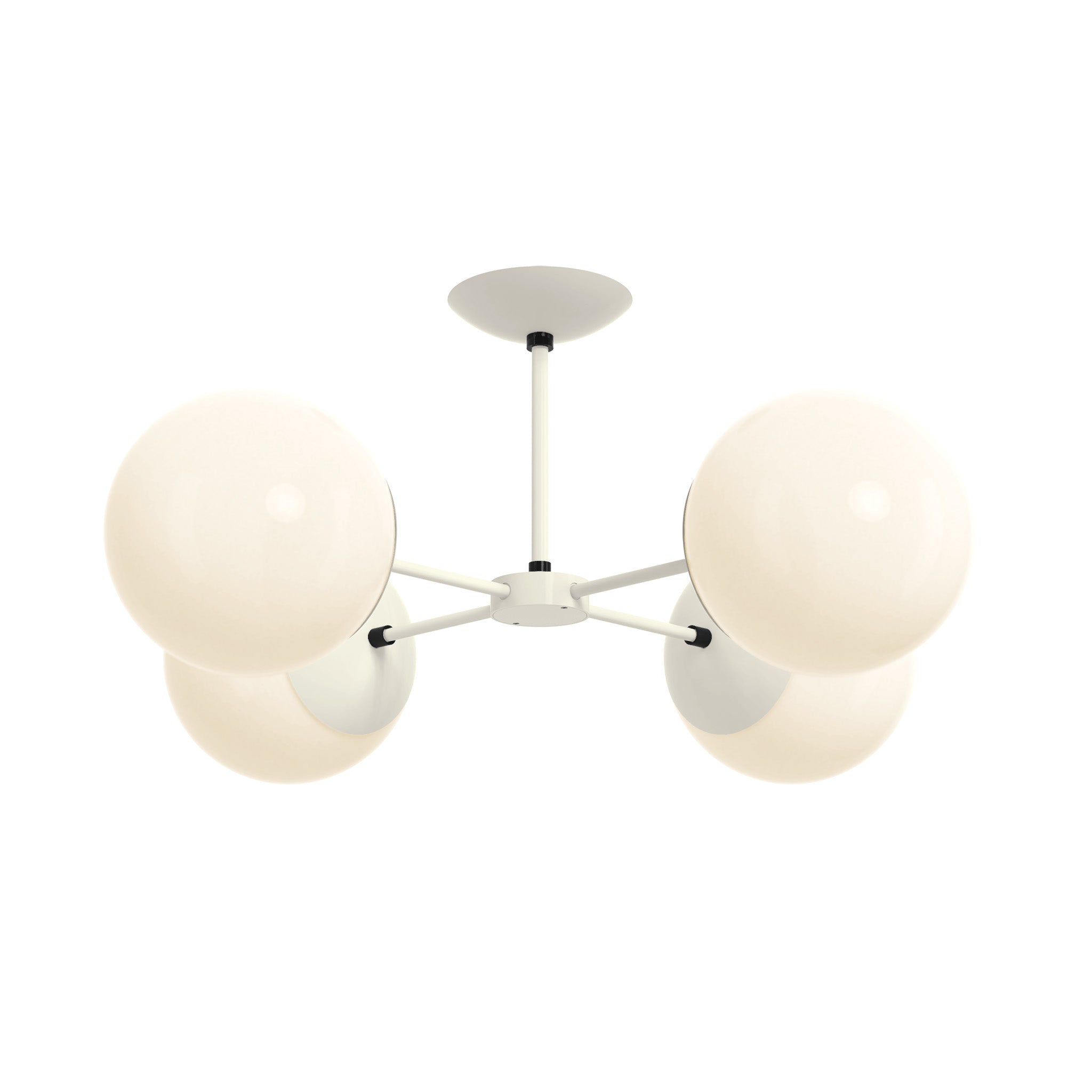 black bone color big orbi flush mount dutton brown lighting