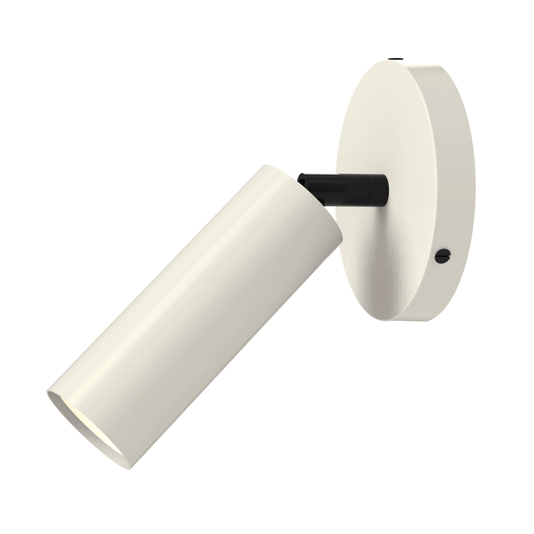 black bone color reader sconce - no arm dutton brown lighting