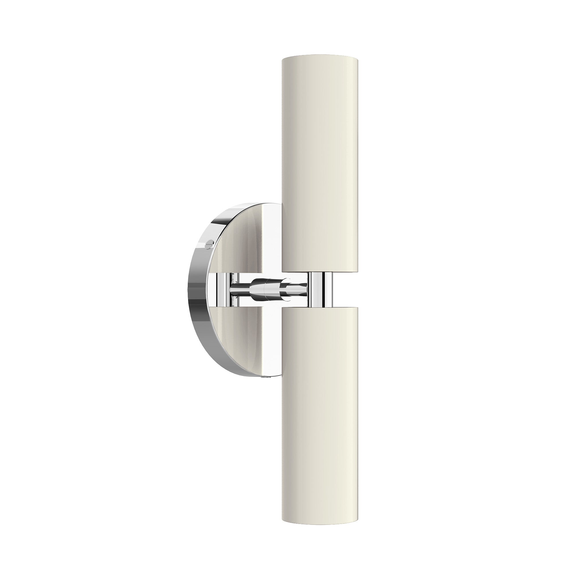 nickel bone color ruler sconce dutton brown lighting