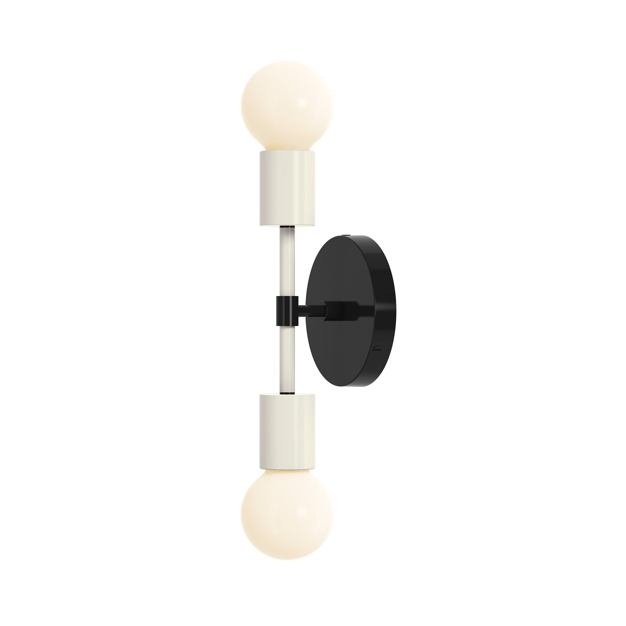 black bone color scepter sconce 10" dutton brown lighting