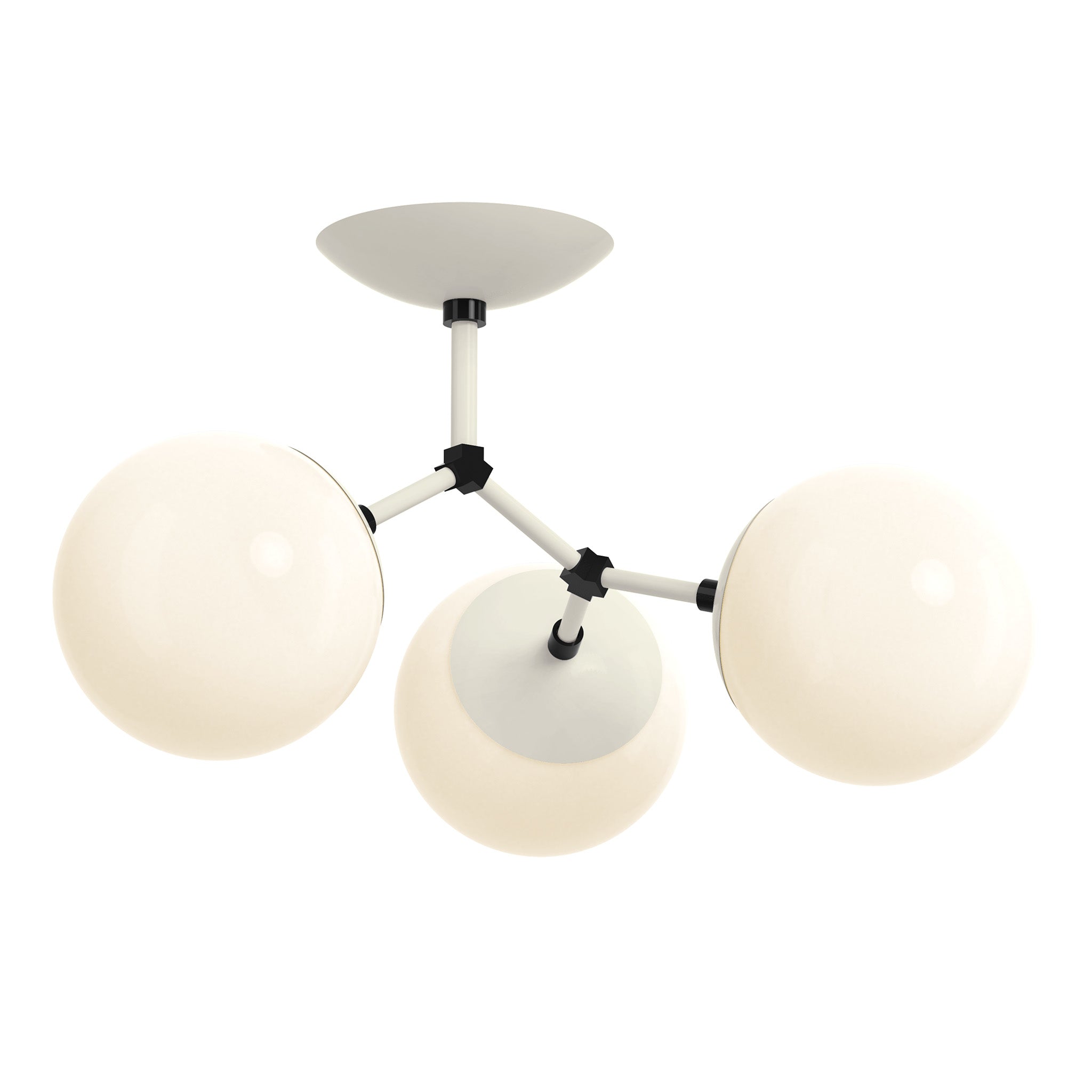 black bone color supreme flush mount dutton brown lighting