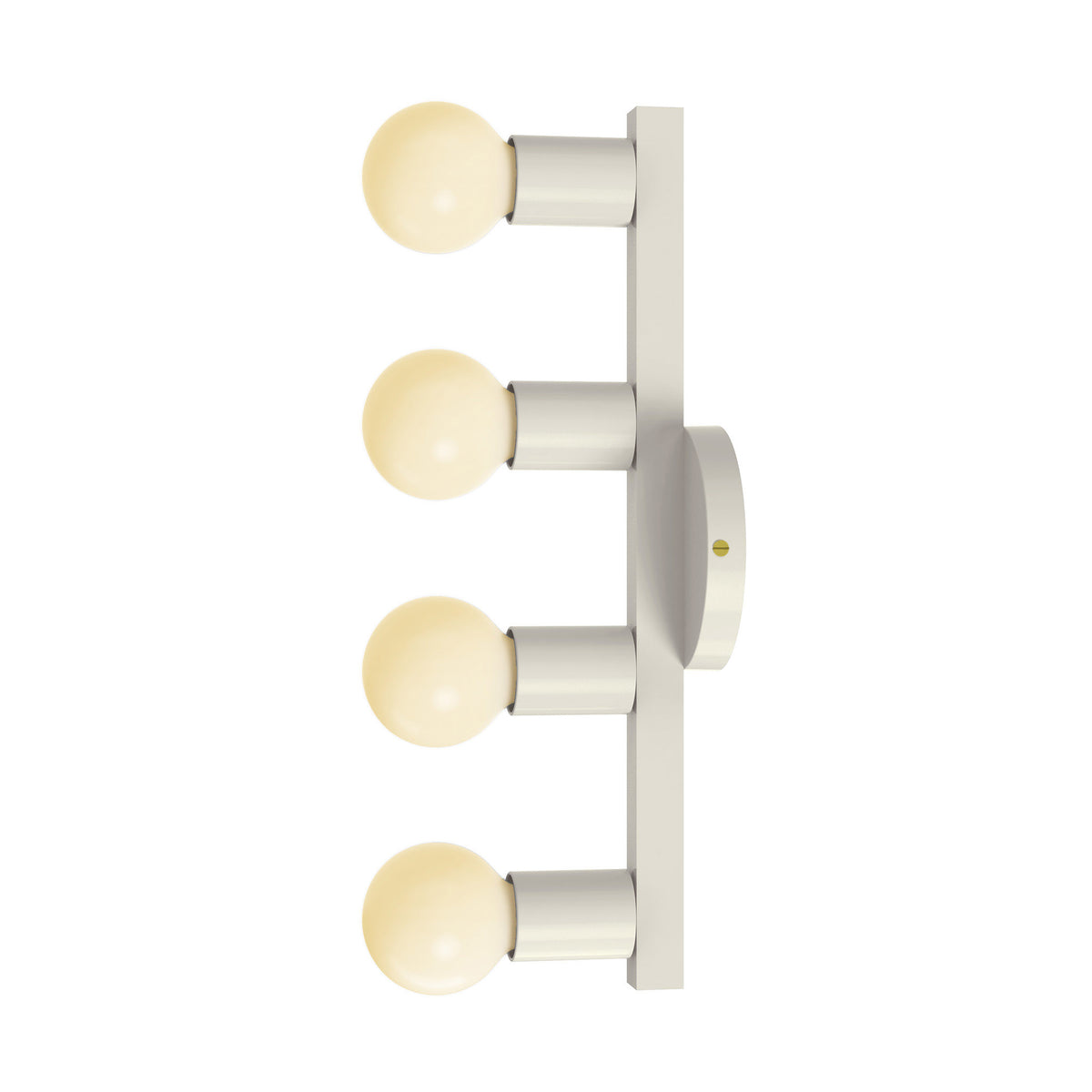 brass bone Vogue 4 Sconce lighting Dutton Brown