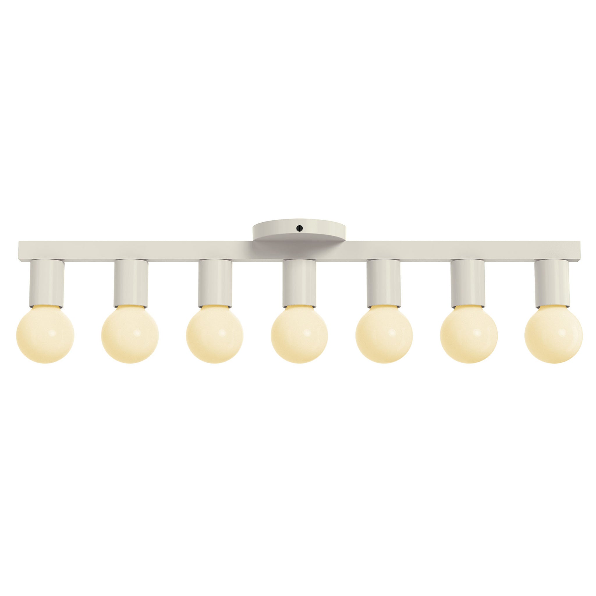 black and bone vogue 7 color flush mount dutton brown lighting