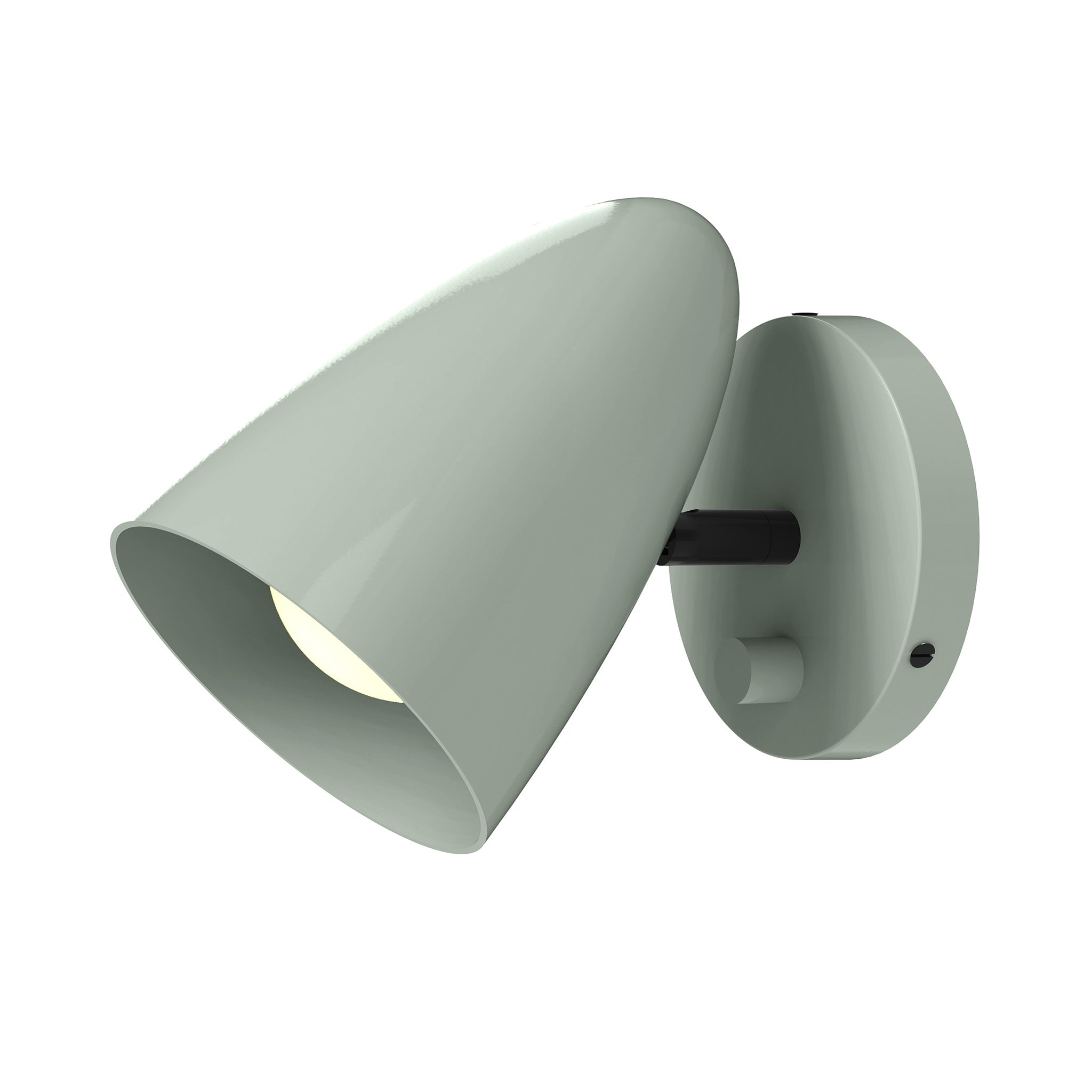 black spa color boom sconce - no arm dutton brown lighting
