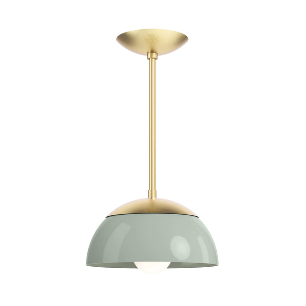 brass spa color cadbury pendant 10" dutton brown lighting