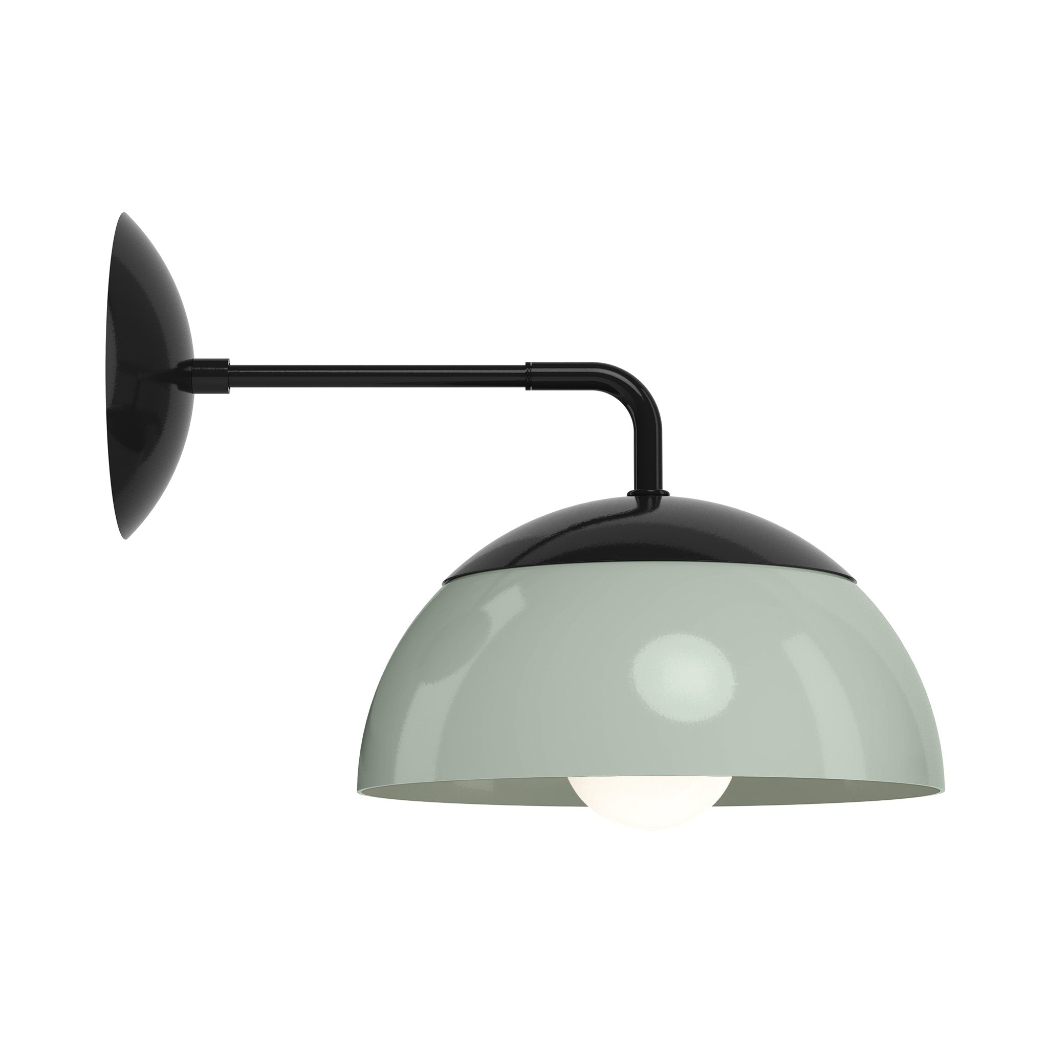 black spa color cadbury sconce 10" dutton brown lighting