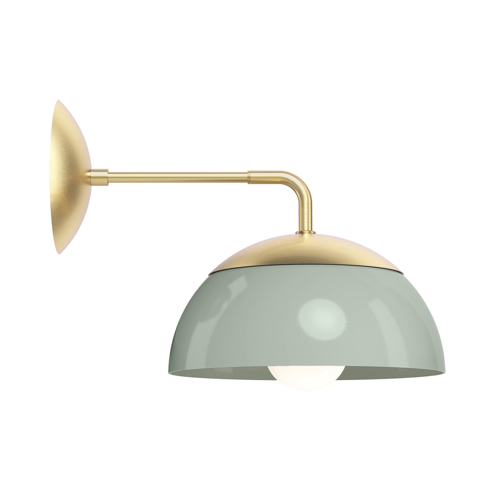 brass spa color cadbury sconce 10" dutton brown lighting