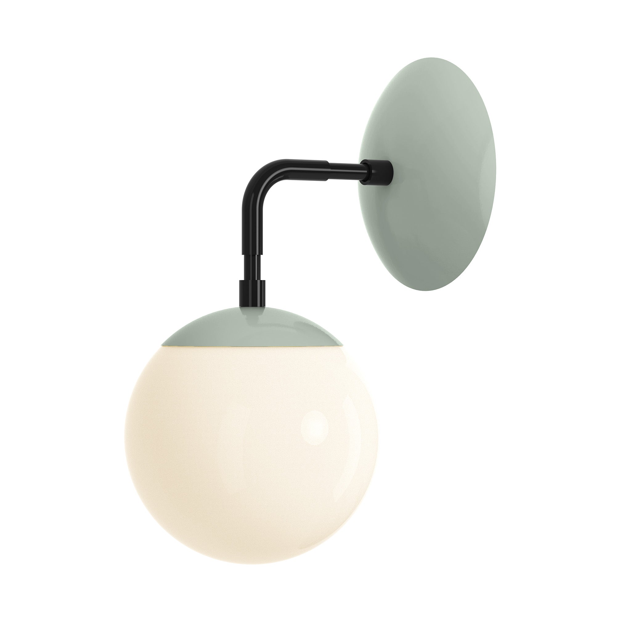 black and spa color Cap sconce 6" Dutton Brown lighting