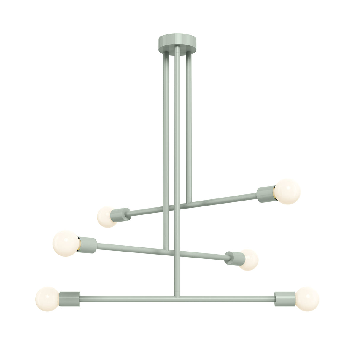 Spa color Commander chandelier 29" Dutton Brown lighting