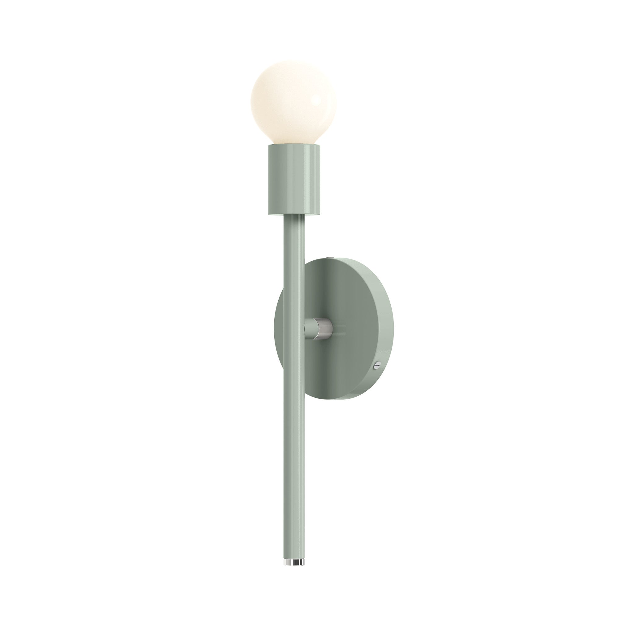nickel spa color major sconce 15" dutton brown lighting
