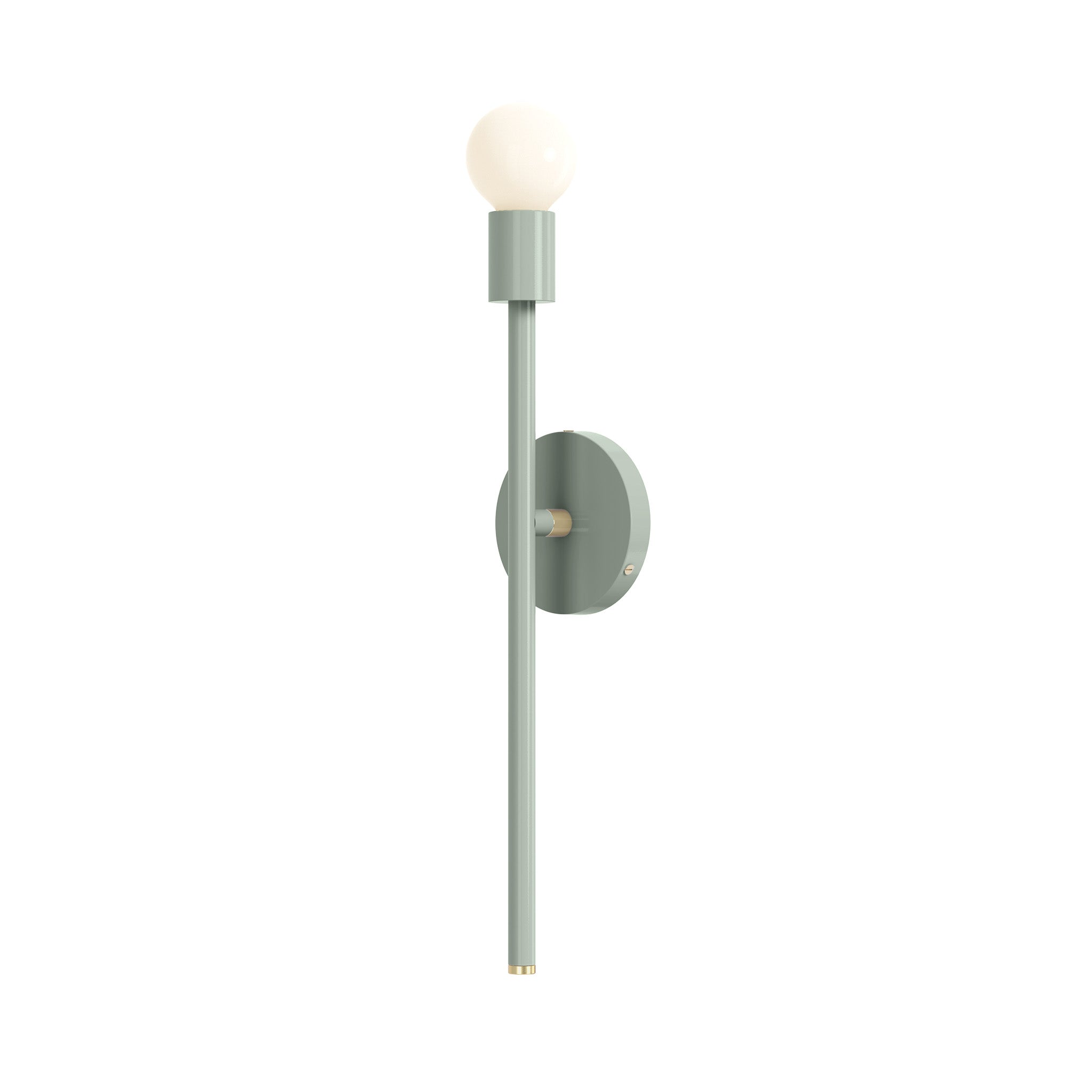 brass spa color major sconce 21" dutton brown lighting