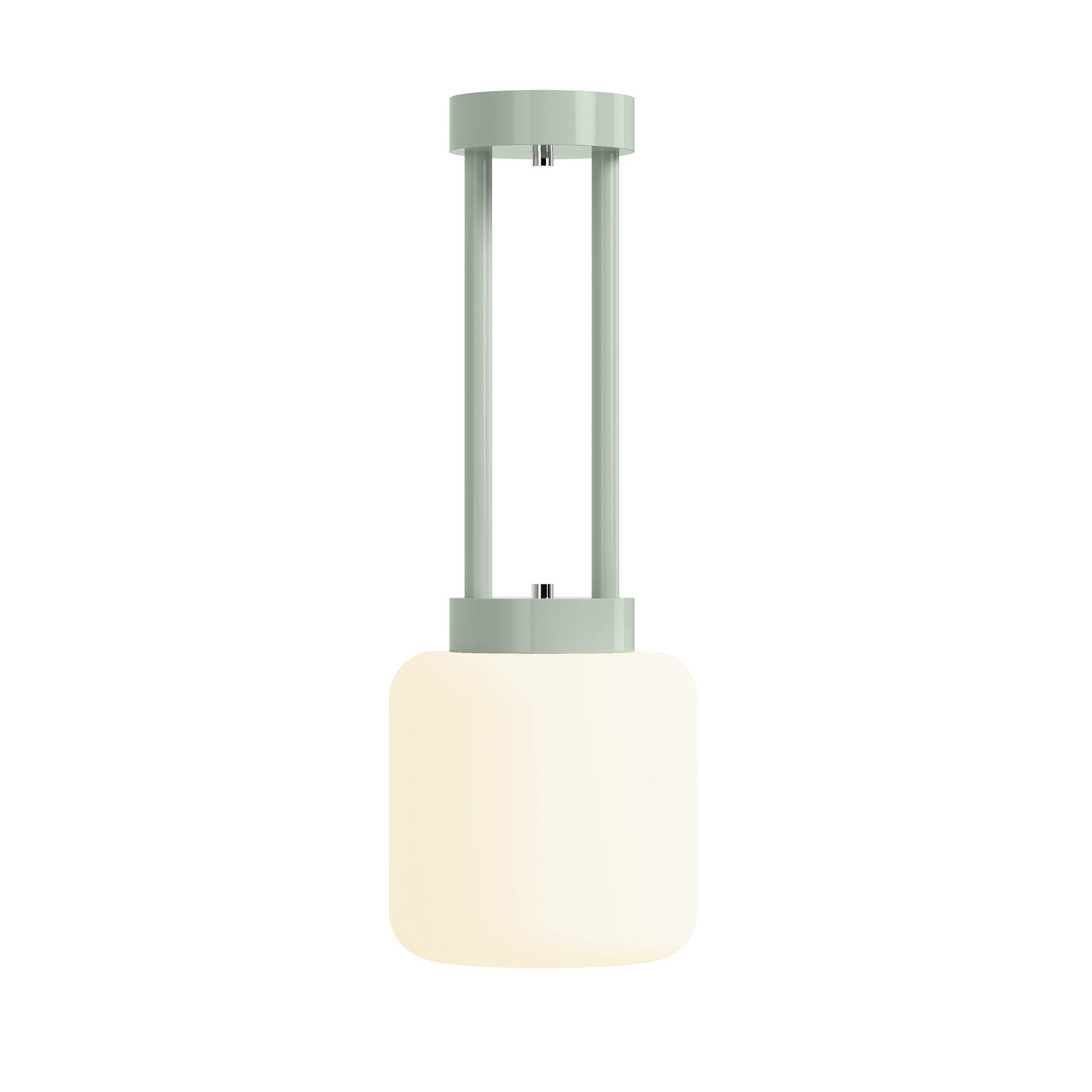 nickel spa maxo color pendant 8" dutton brown lighting