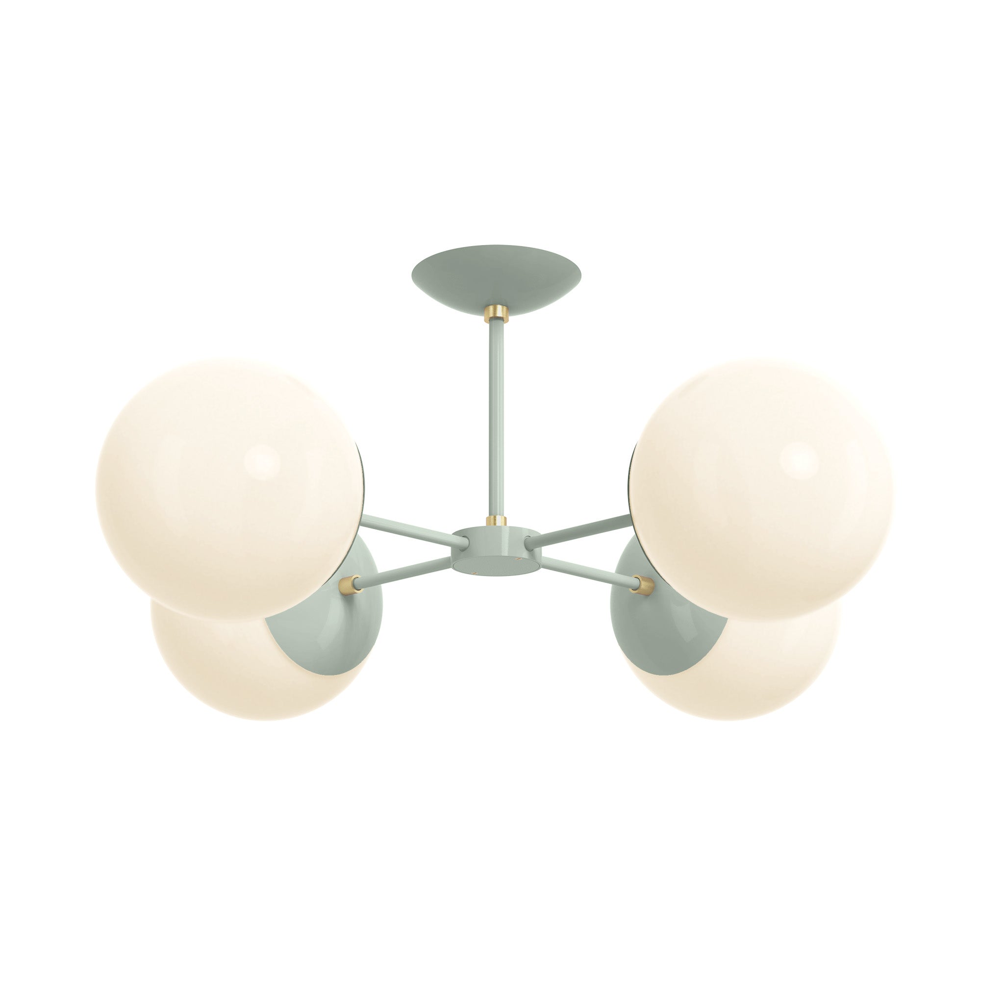 brass spa color big orbi flush mount dutton brown lighting