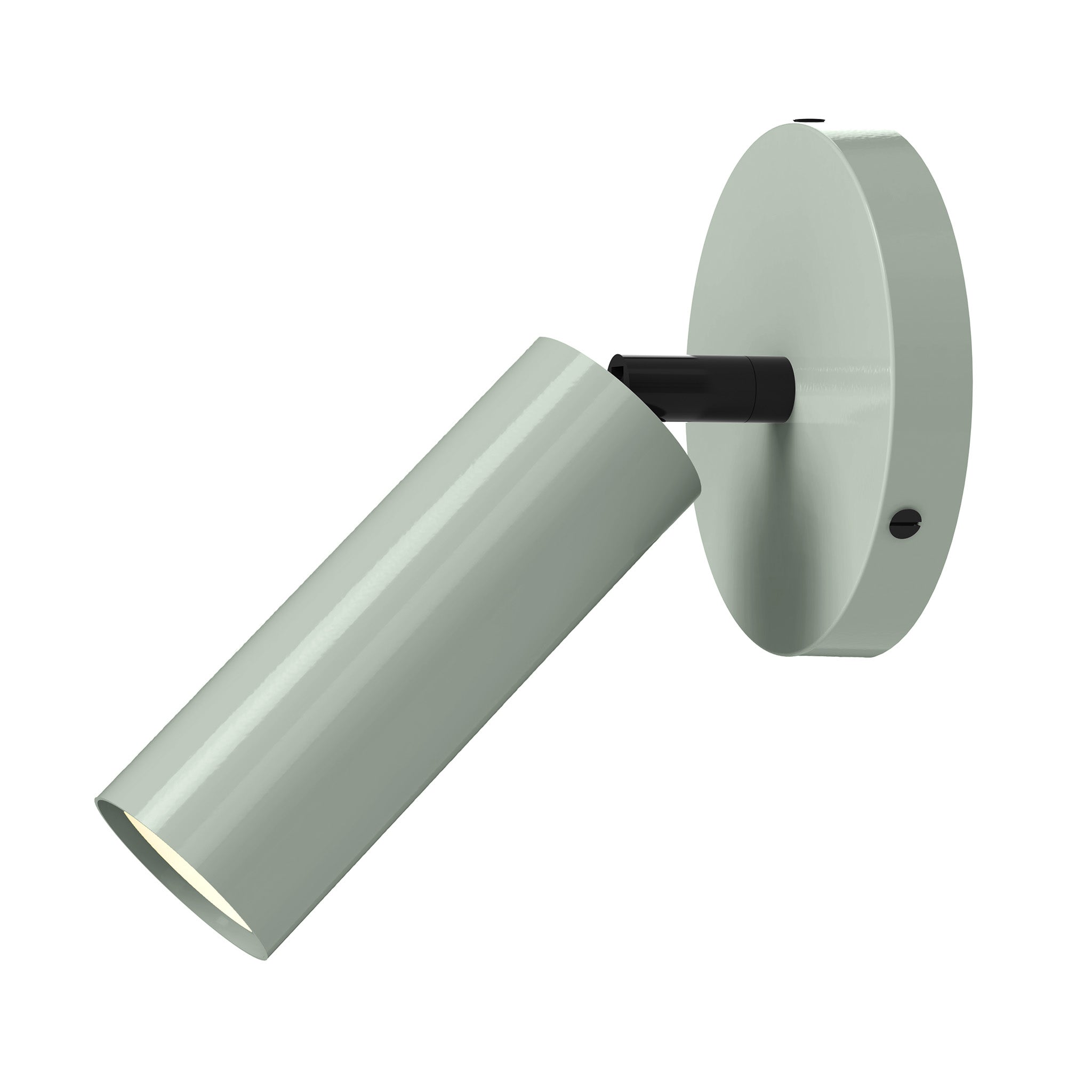 black spa color reader sconce - no arm dutton brown lighting