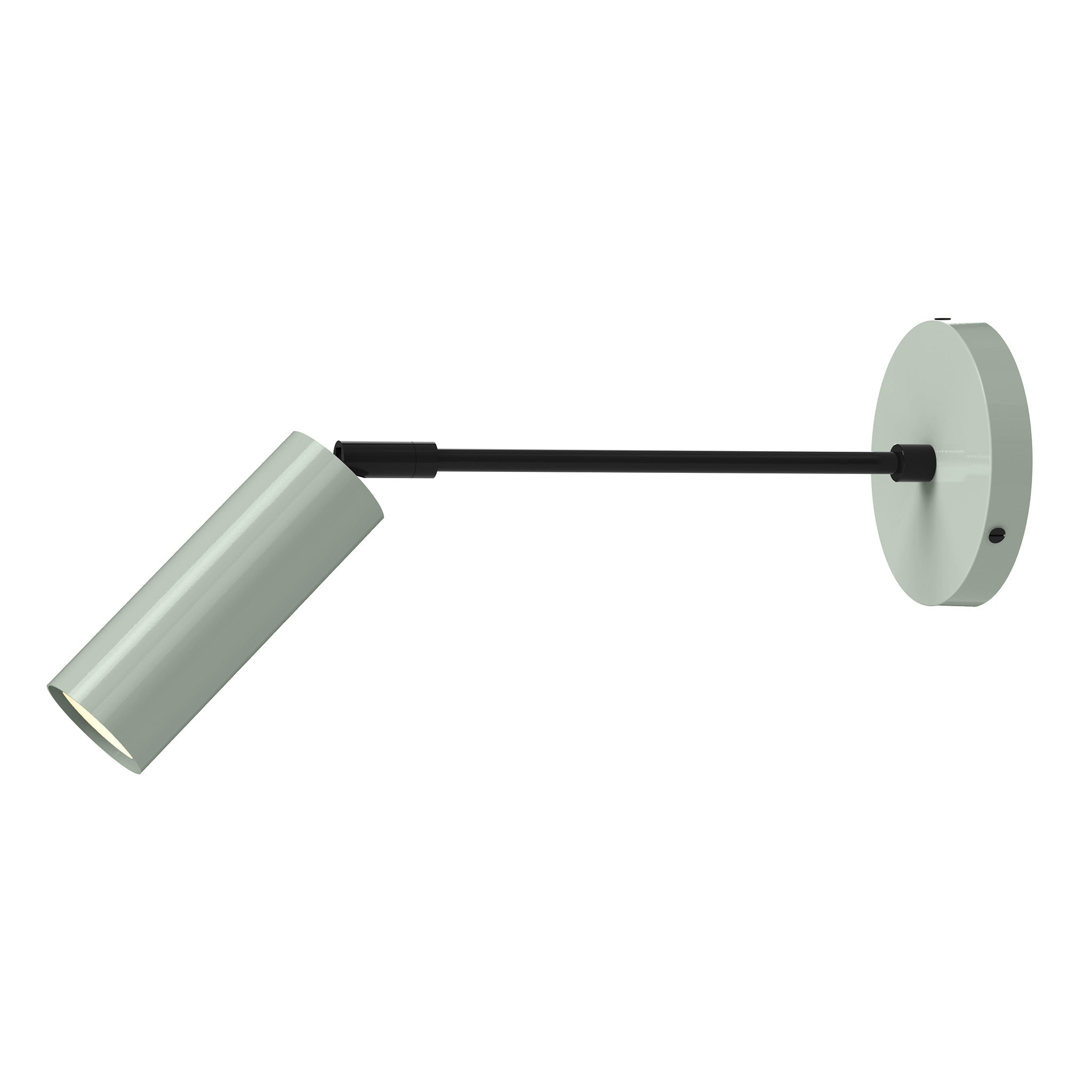 black spa color reader sconce - 10" arm dutton brown lighting