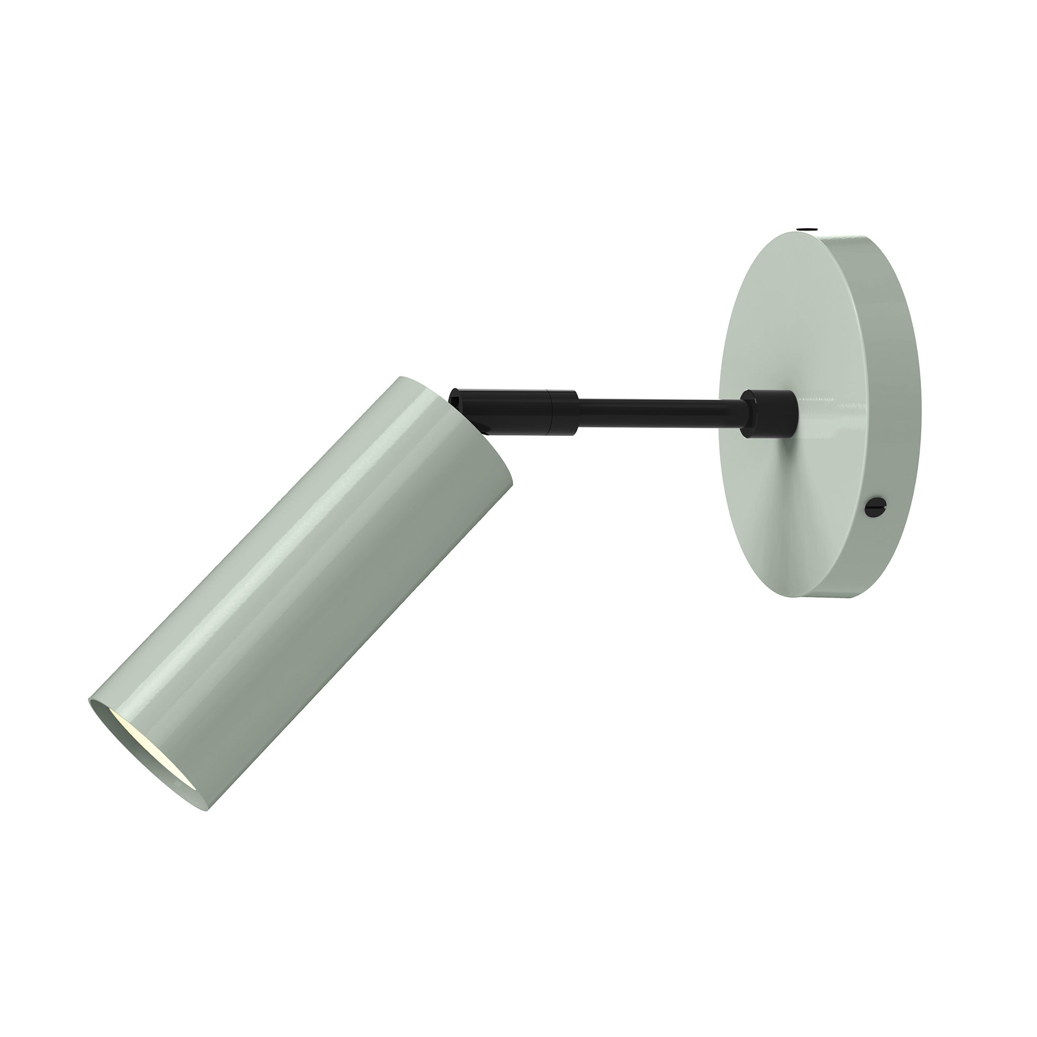 black spa color reader sconce - 3" arm dutton brown lighting