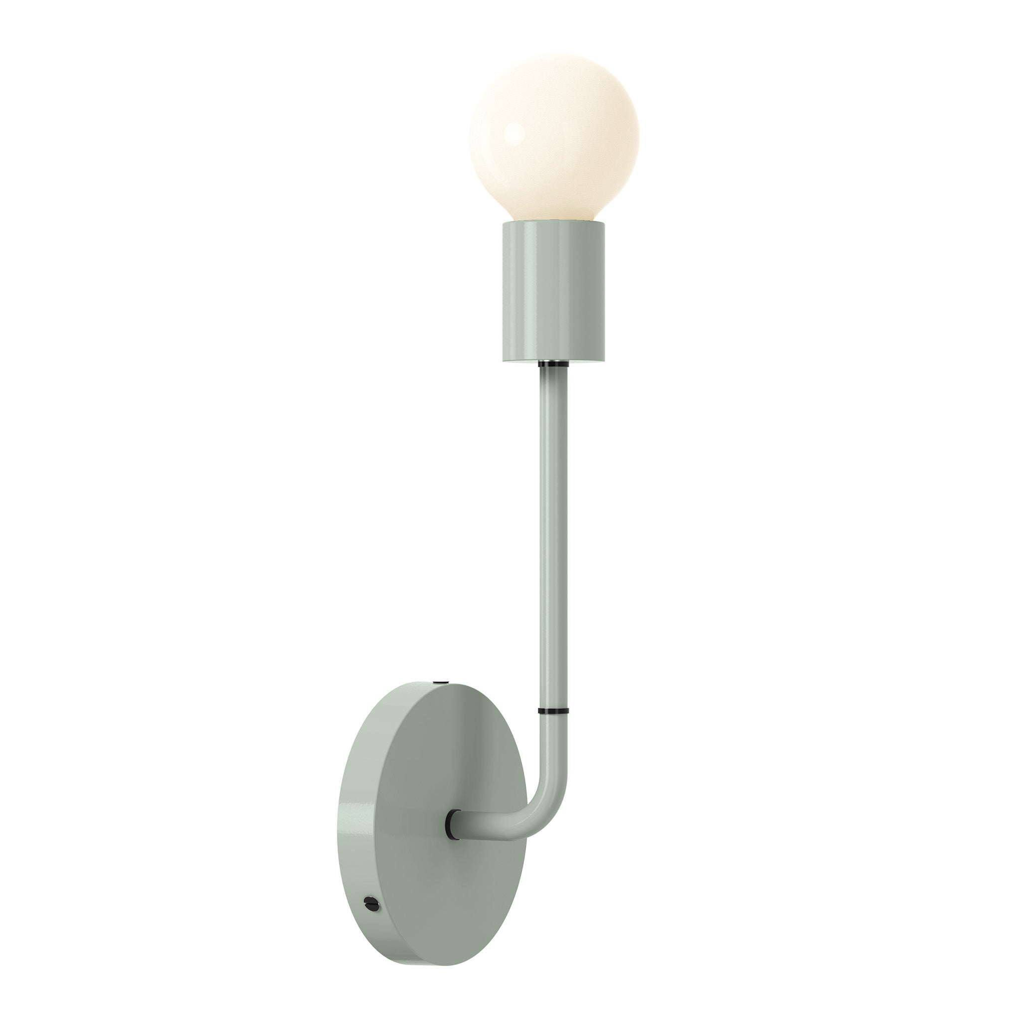 black spa color tall snug sconce dutton brown lighting