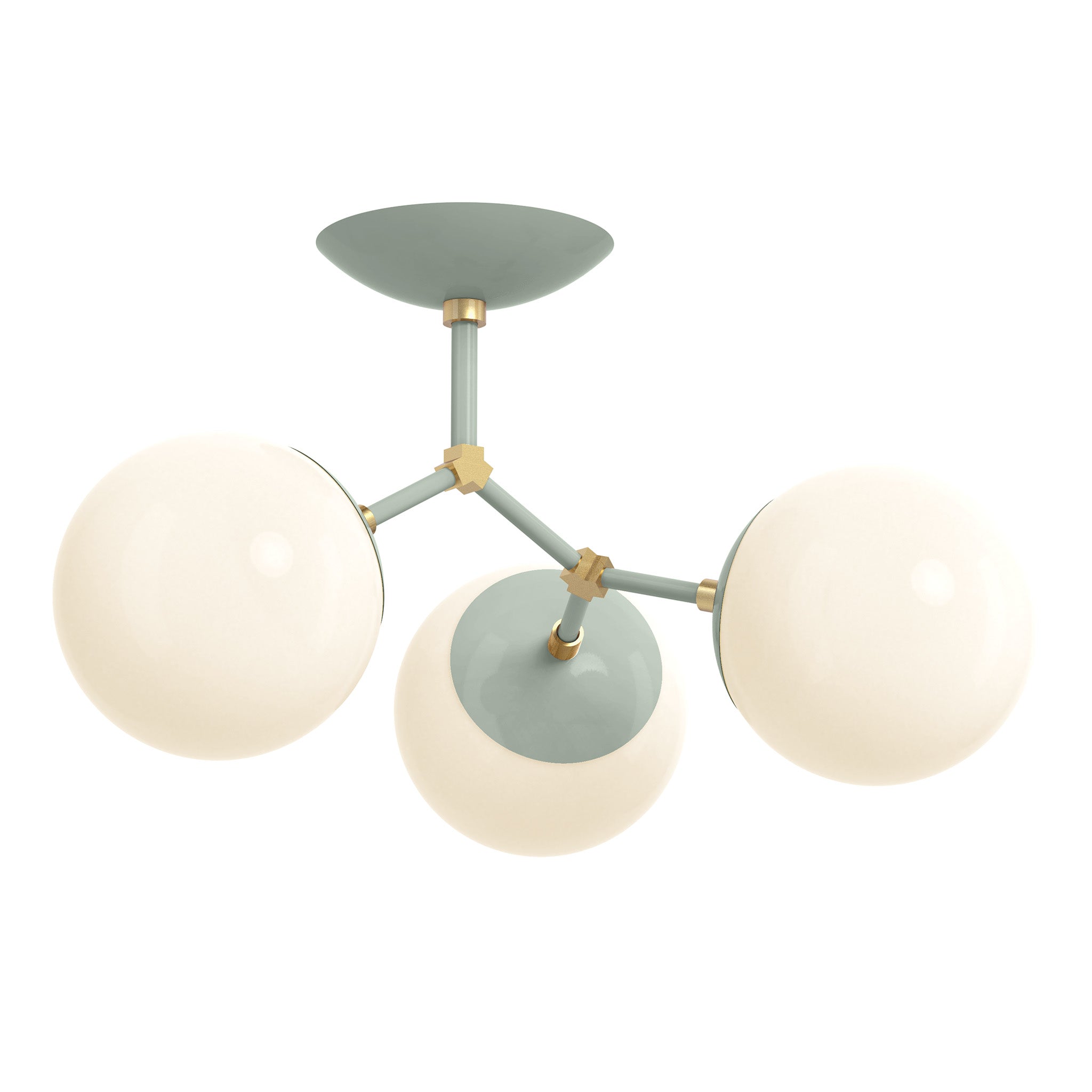 brass spa color supreme flush mount dutton brown lighting
