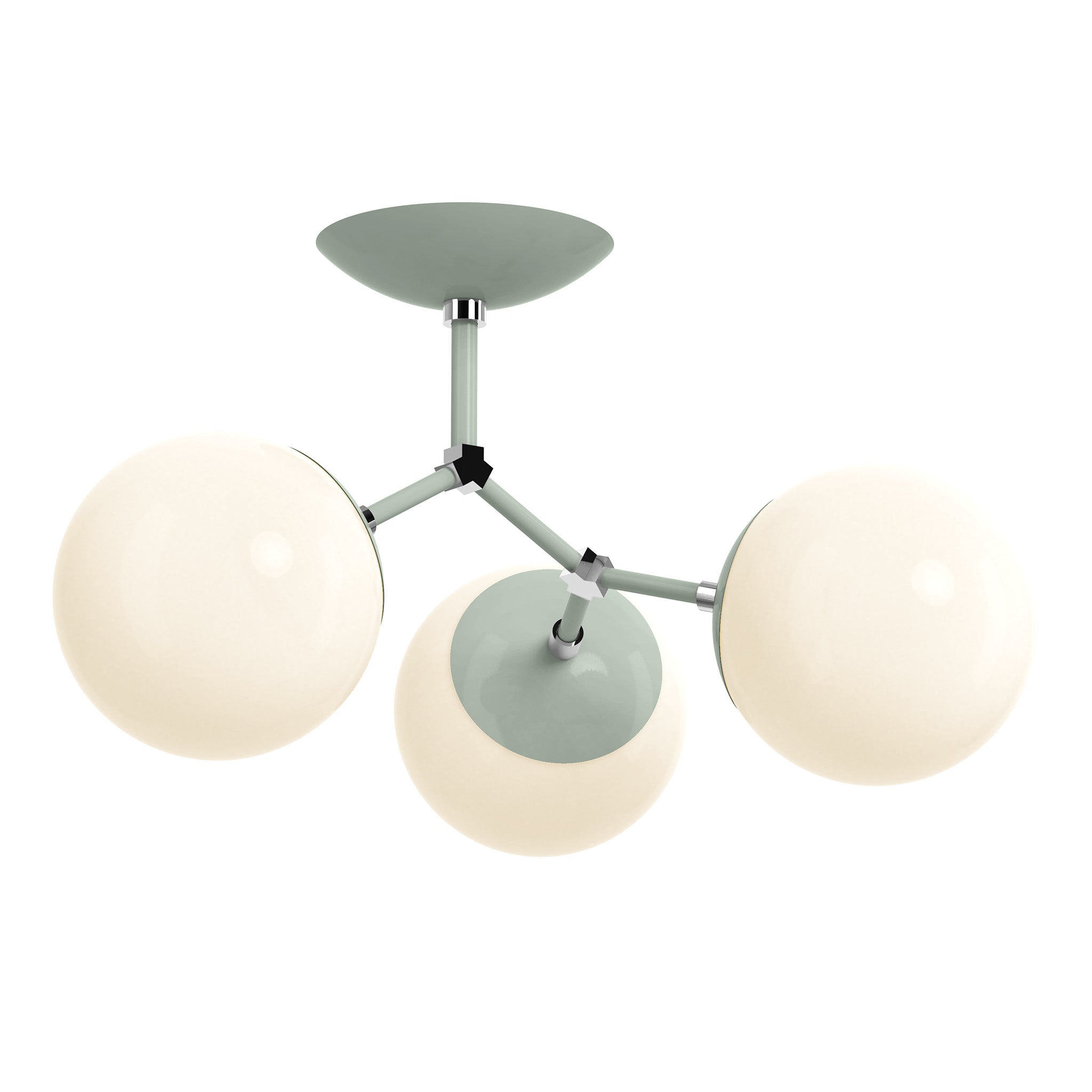 nickel spa color supreme flush mount dutton brown lighting