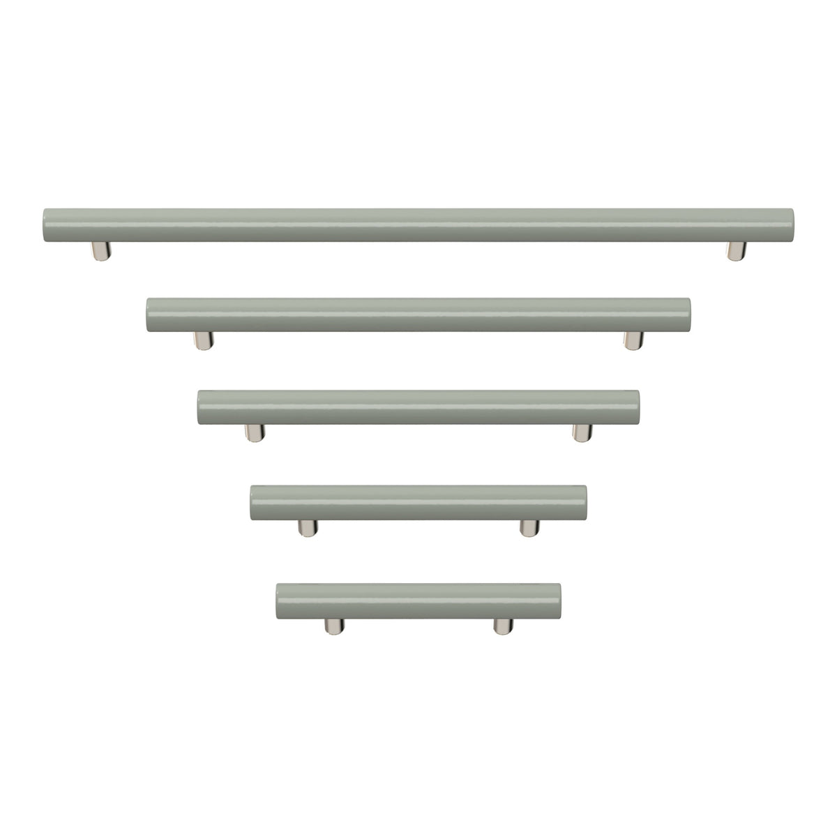 nickel and spa Swift pull hardware all sizes Dutton Brown