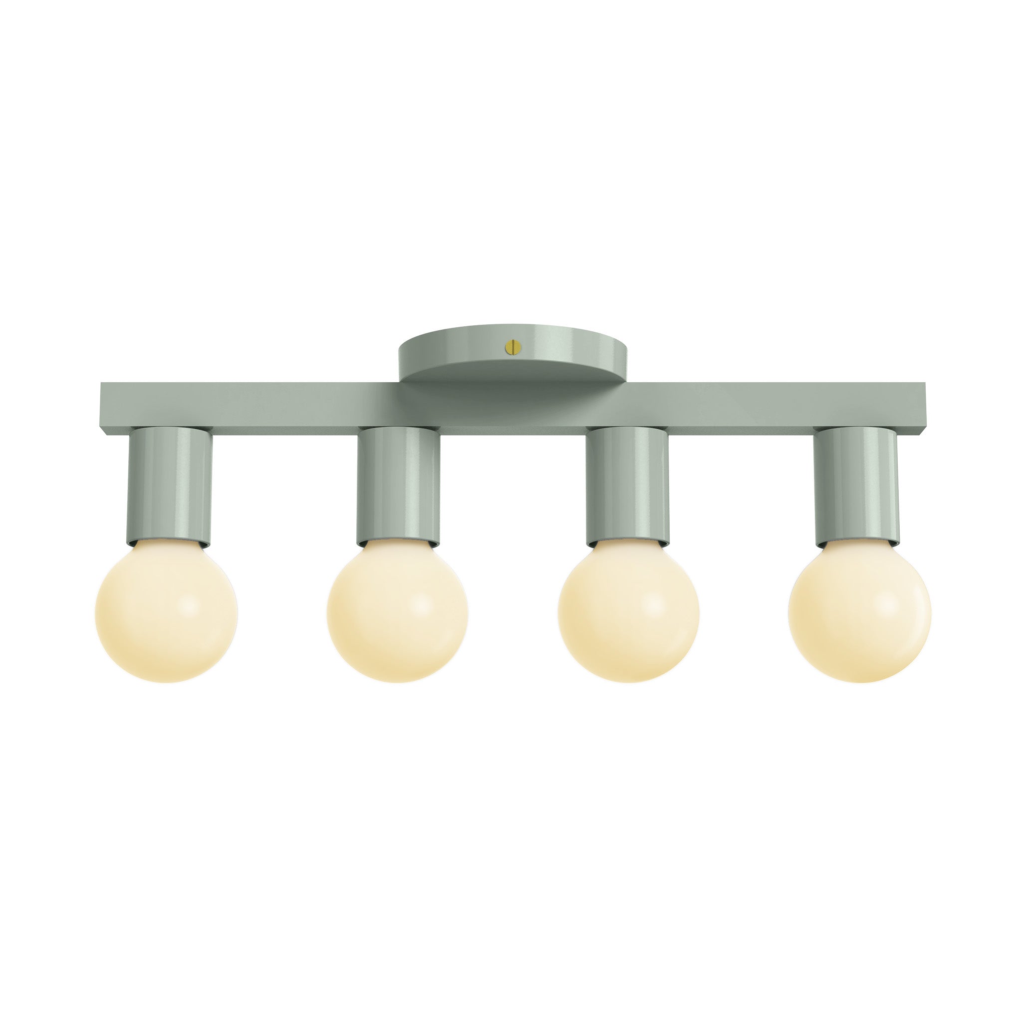 Brass and spa vogue 4 flush mount dutton brown lighting