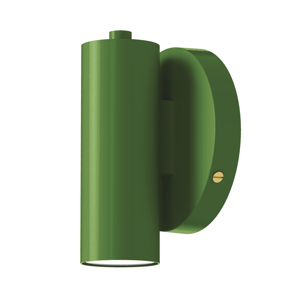 Brass and python green display wall sconce dutton brown lighting