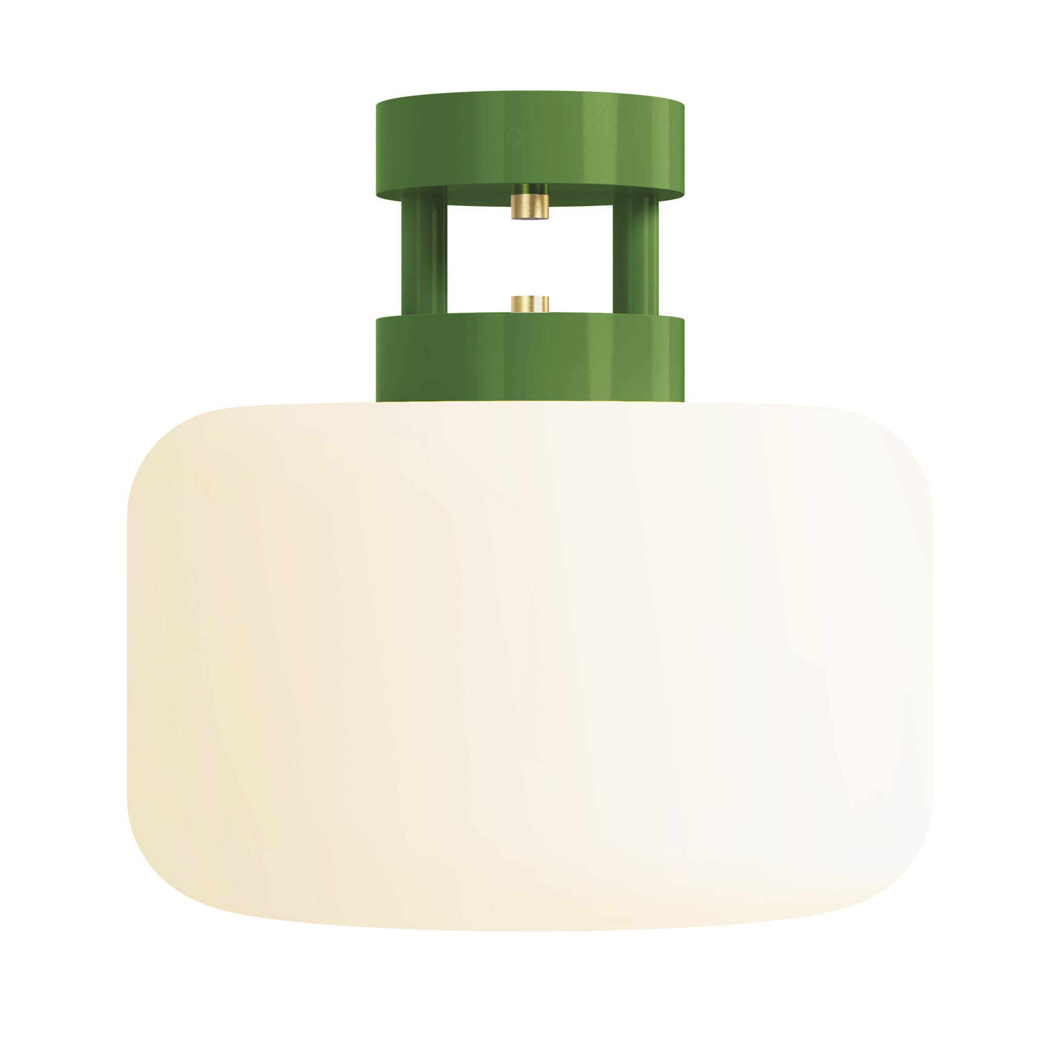 brass and python green maxo color flush mount dutton brown lighting