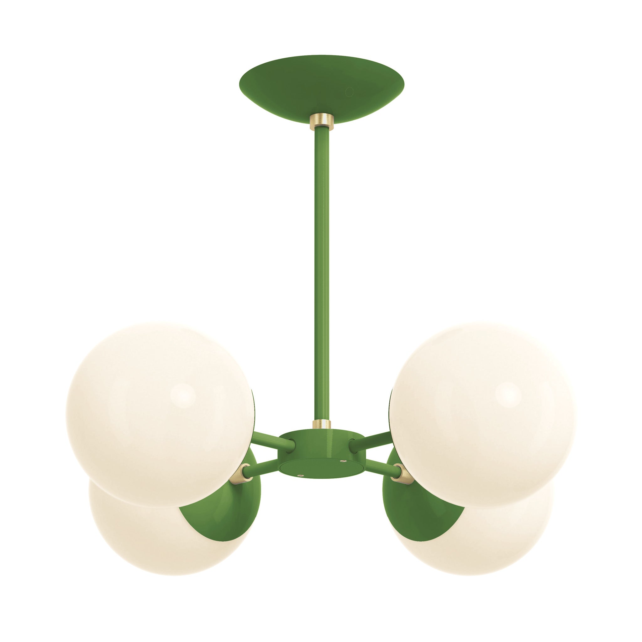 brass python green color orbi chandelier dutton brown lighting