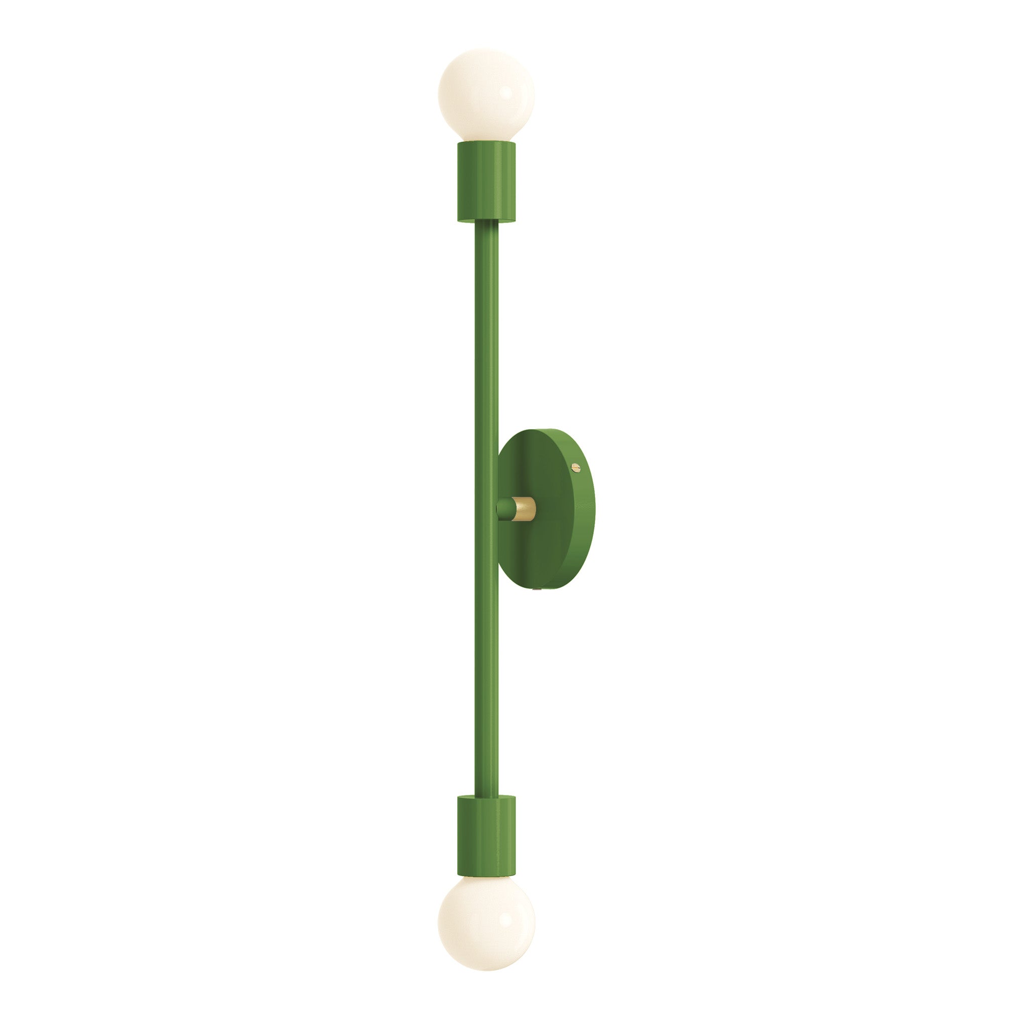 brass python green pilot sconce 23 lighting dutton brown