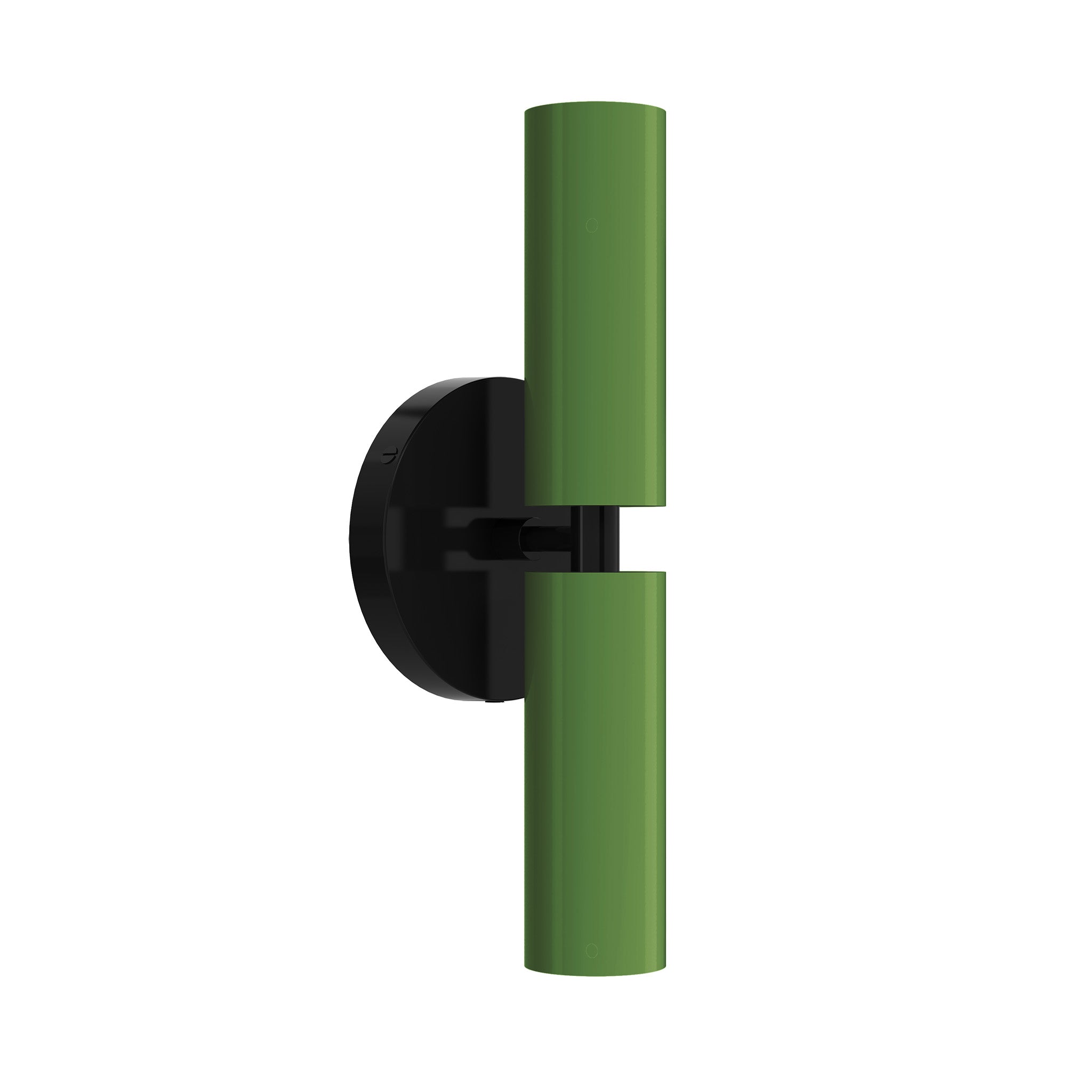 black python green color ruler sconce dutton brown lighting