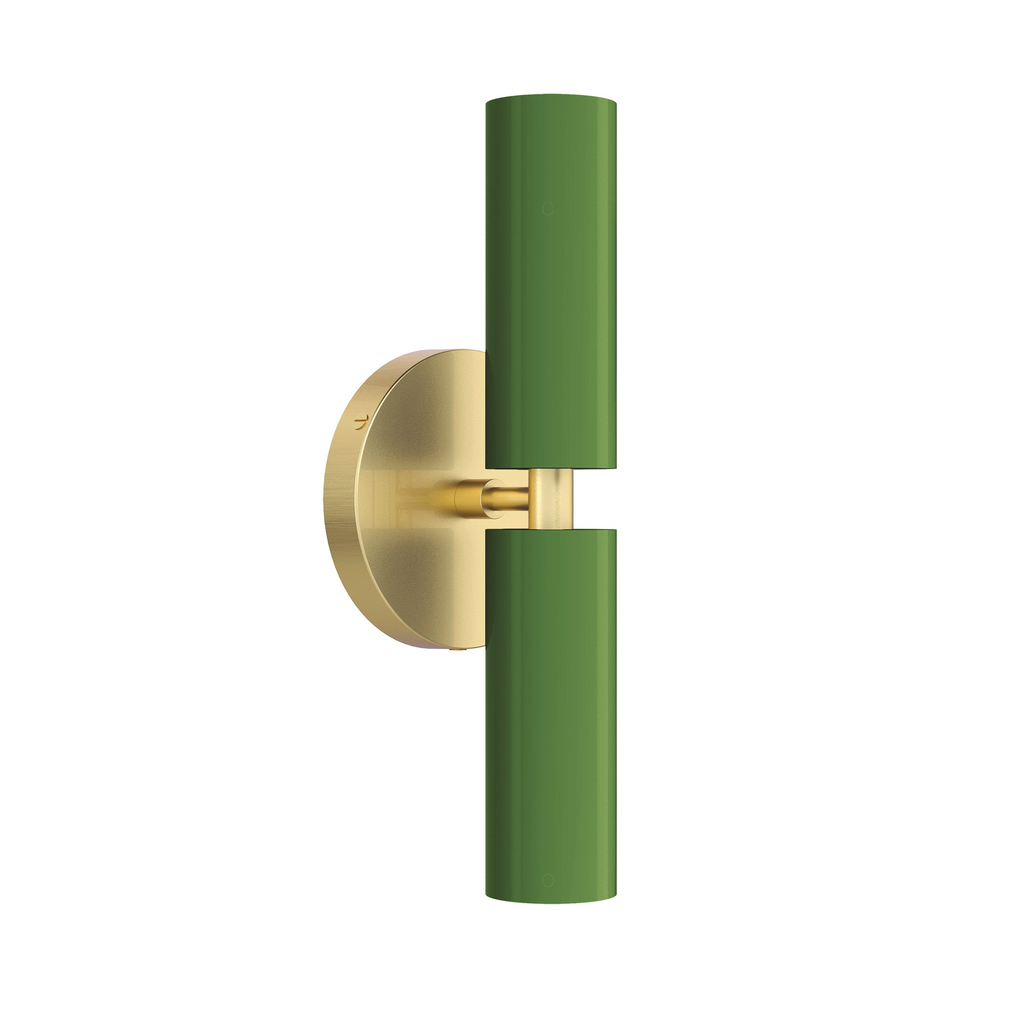 brass python green color ruler sconce dutton brown lighting