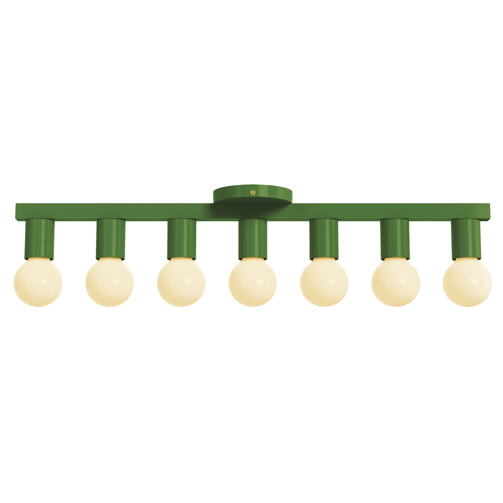 brass and python green vogue 7 color flush mount dutton brown lighting