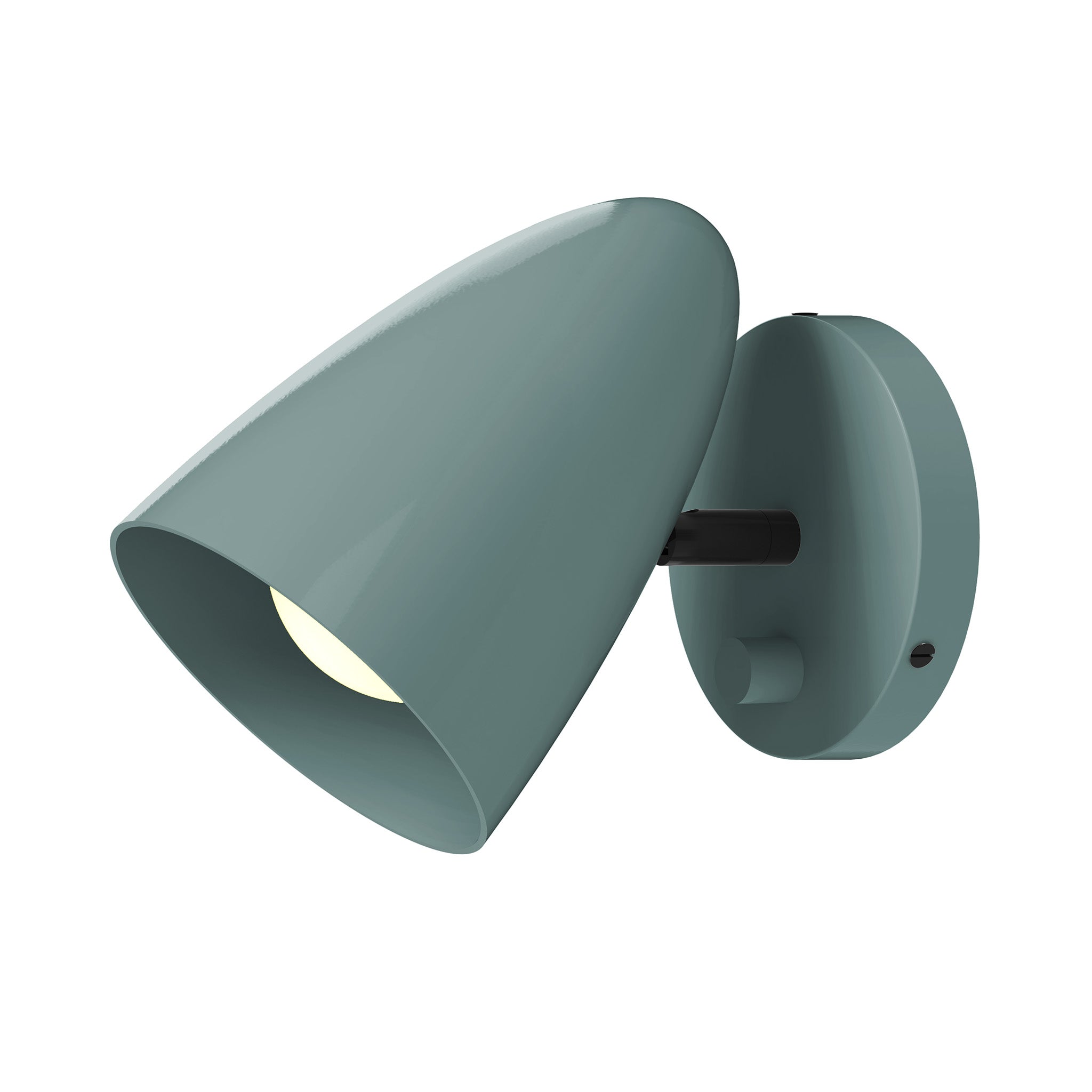 black lagoon color boom sconce - no arm dutton brown lighting