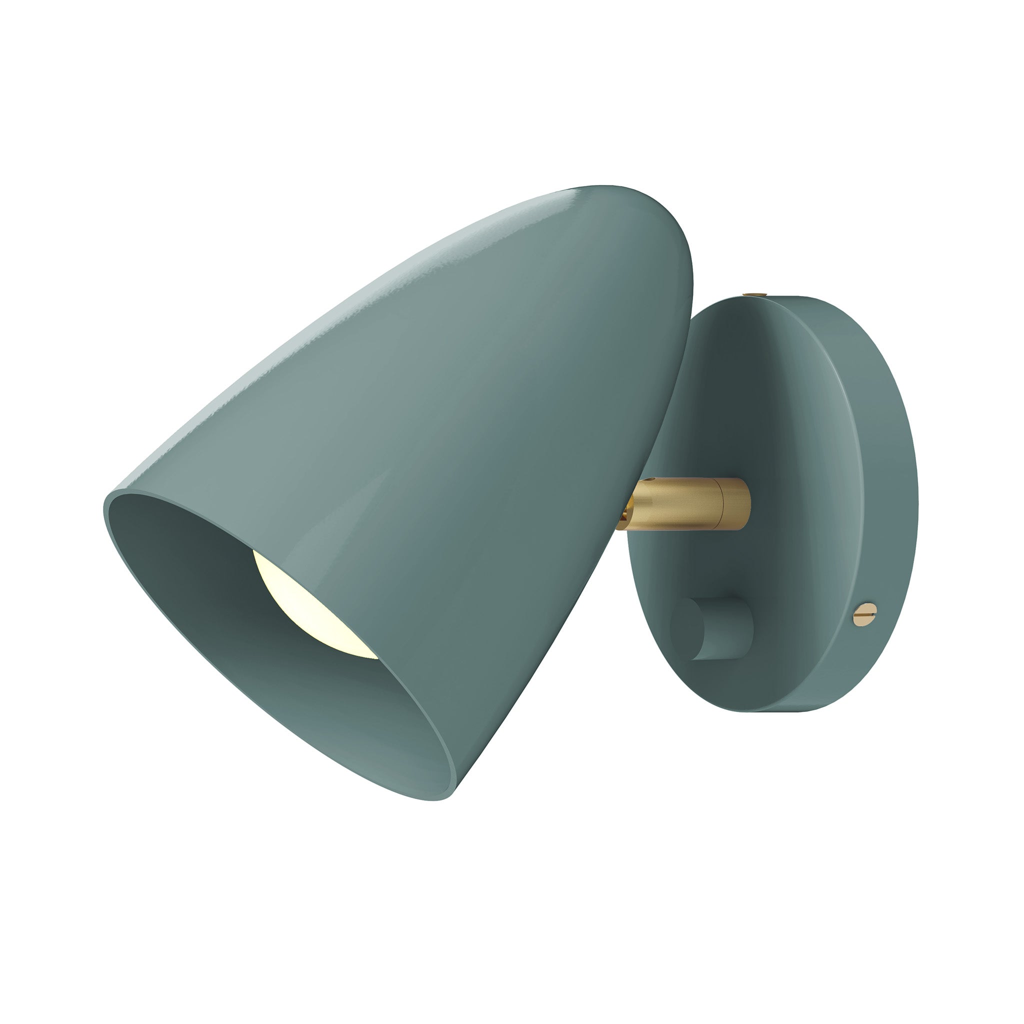 brass lagoon color boom sconce - no arm dutton brown lighting