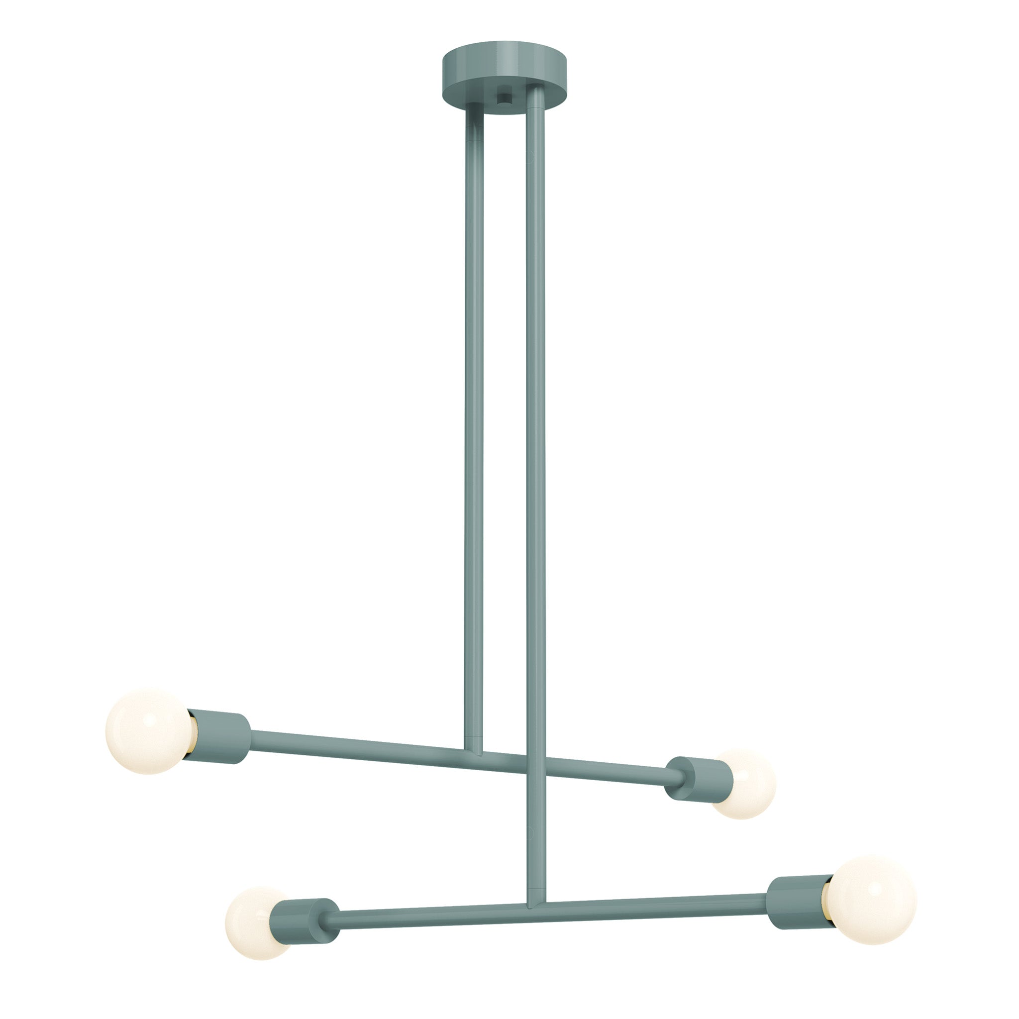 lagoon color captain chandelier 29" dutton brown lighting