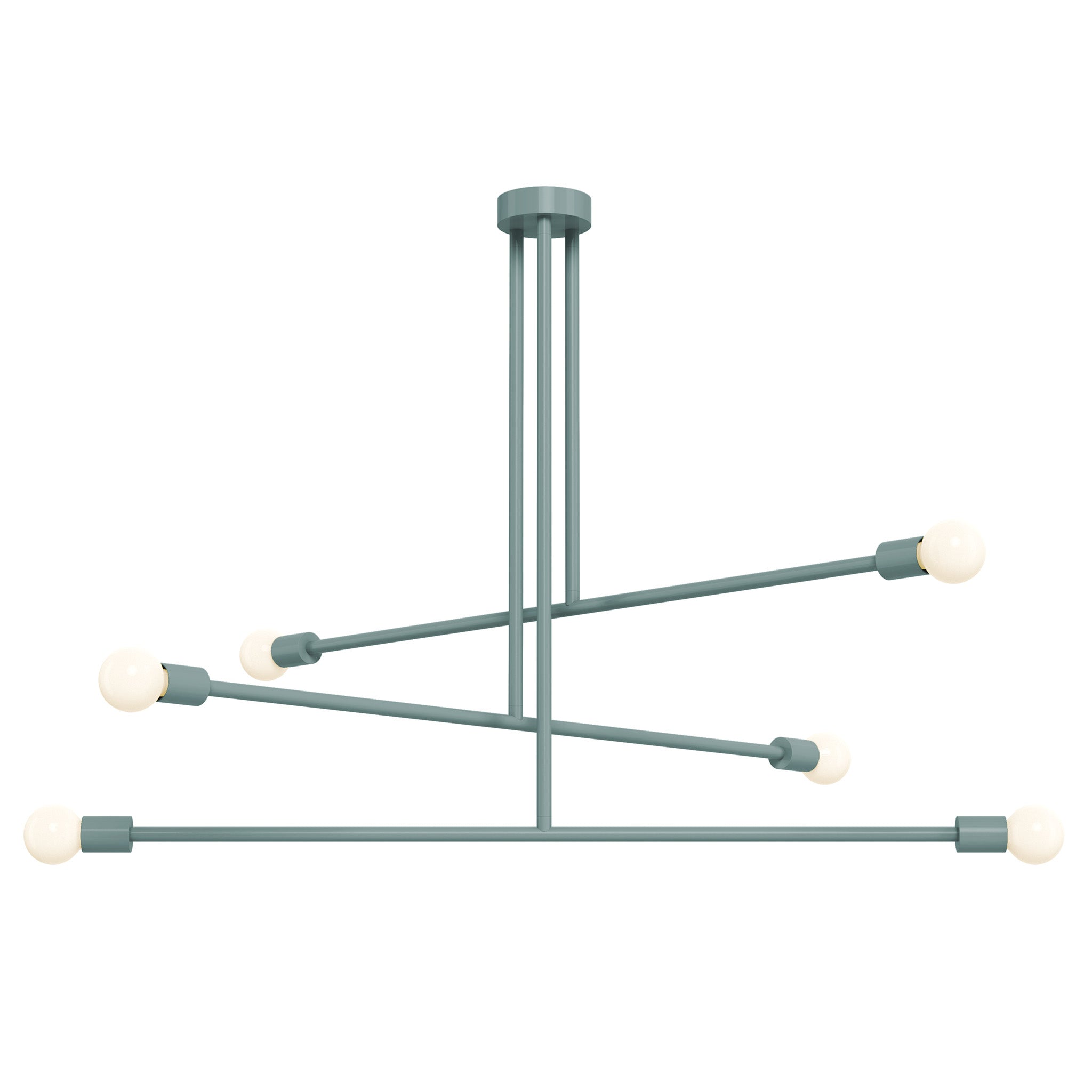 lagoon color commander chandelier 47" dutton brown lighting