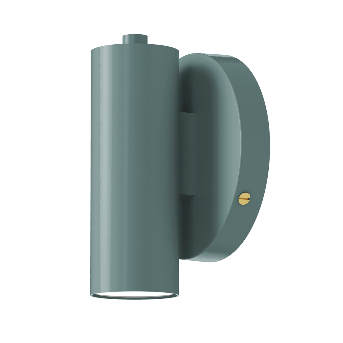 Brass and lagoon display wall sconce dutton brown lighting