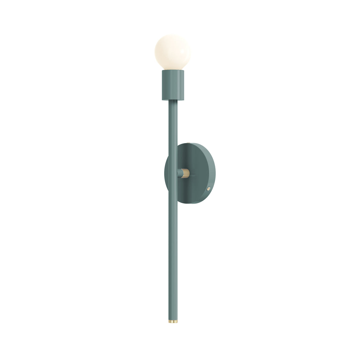 brass lagoon color major sconce 21" dutton brown lighting
