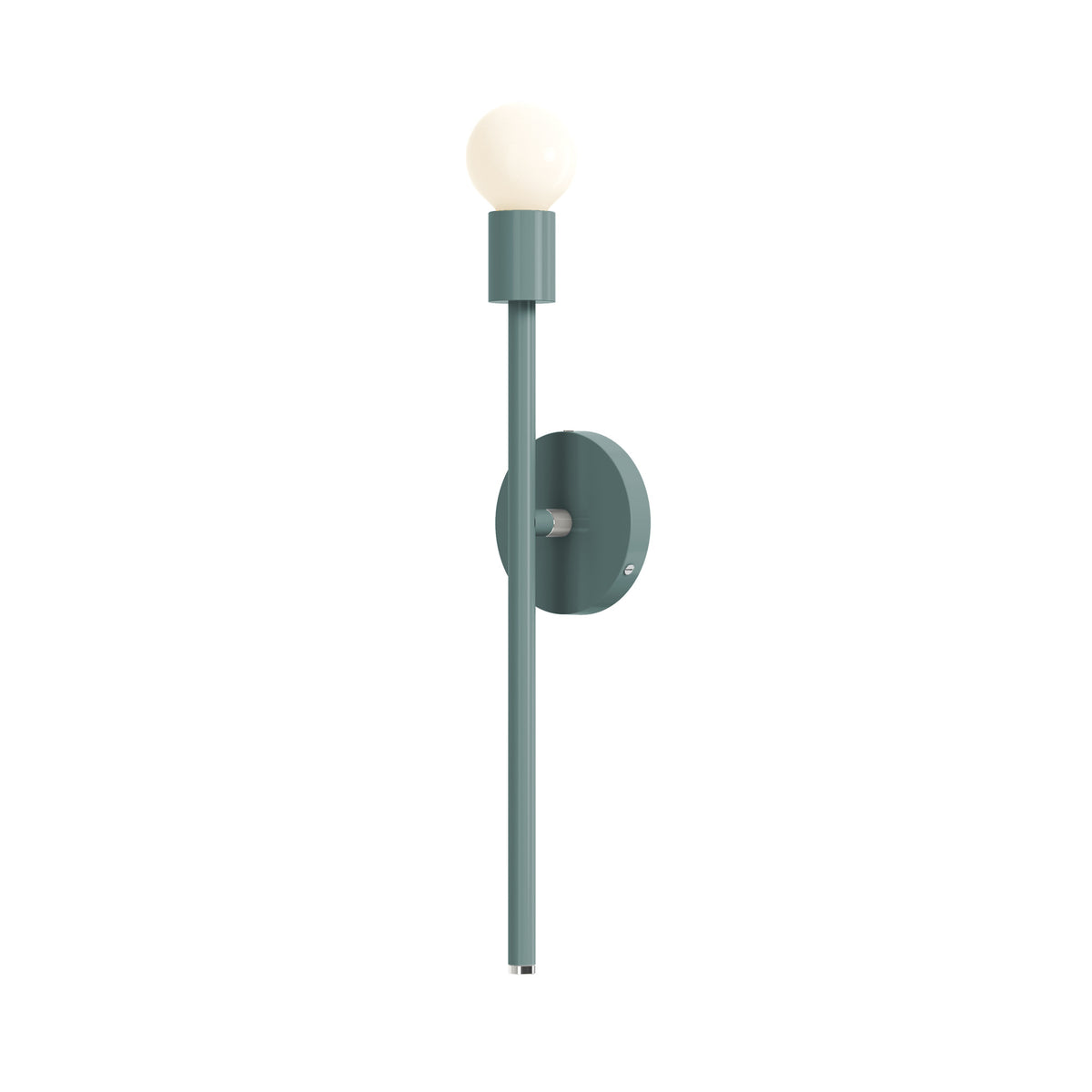 nickel lagoon color major sconce 21" dutton brown lighting