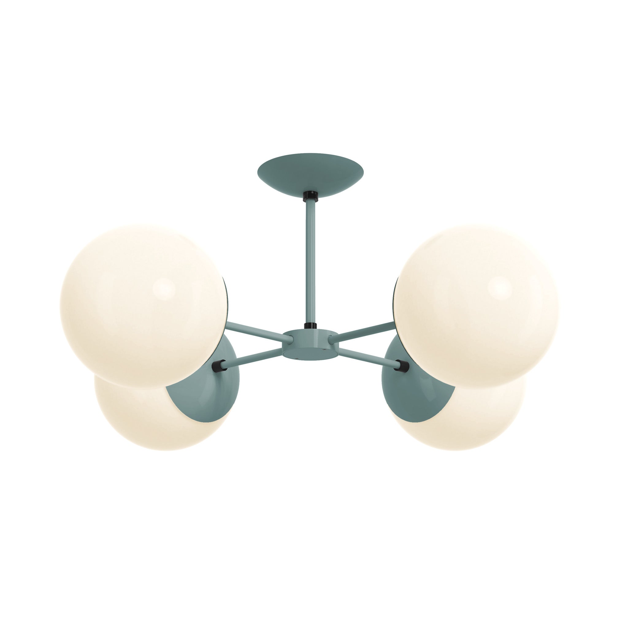 black lagoon color big orbi flush mount dutton brown lighting