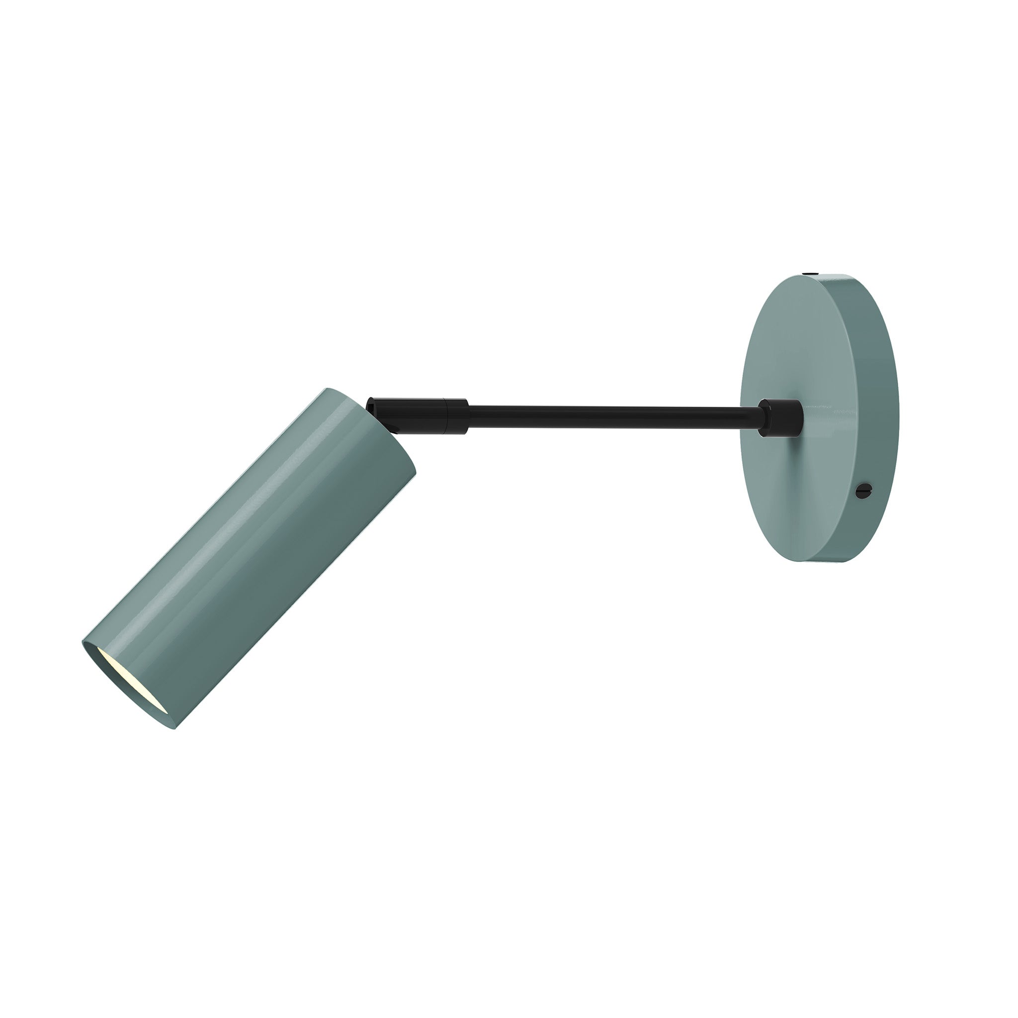 black lagoon color reader sconce - 6" arm dutton brown lighting
