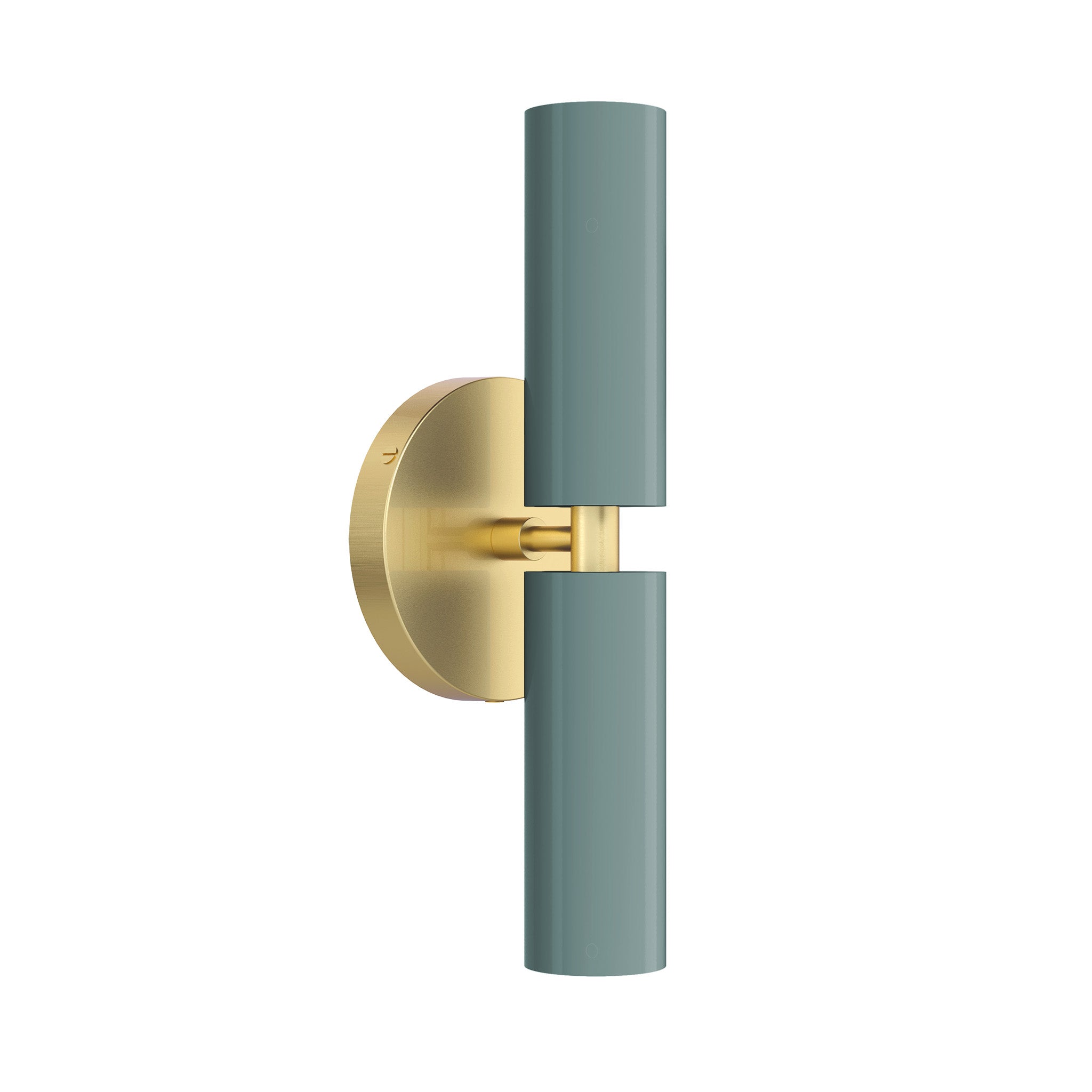 brass lagoon color ruler sconce dutton brown lighting