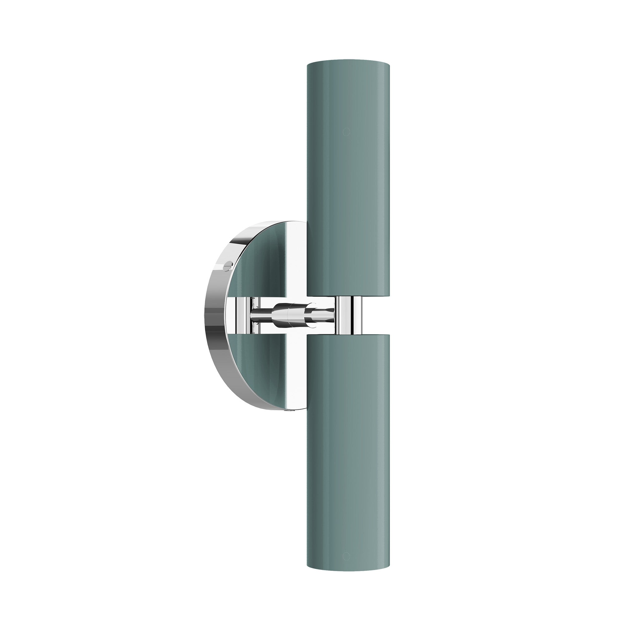 nickel lagoon color ruler sconce dutton brown lighting