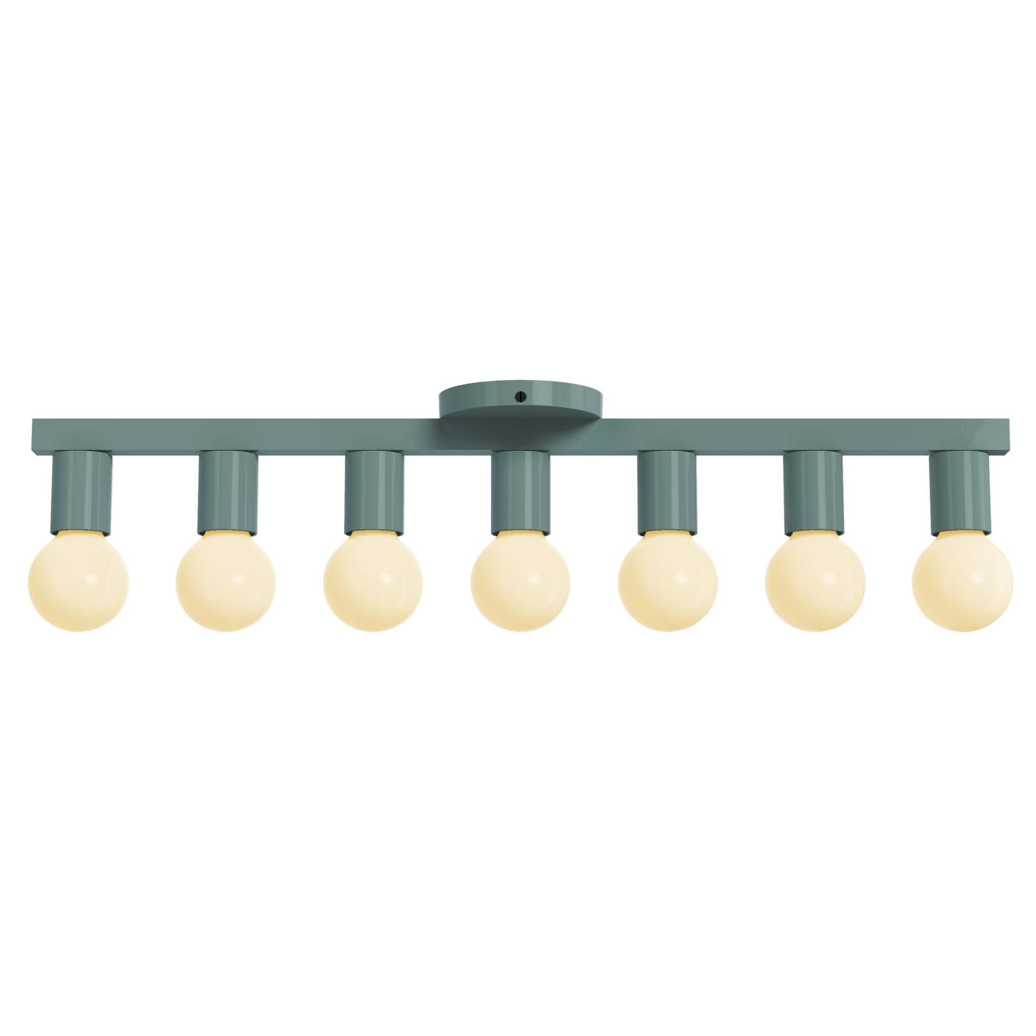 black and lagoon vogue 7 color flush mount dutton brown lighting